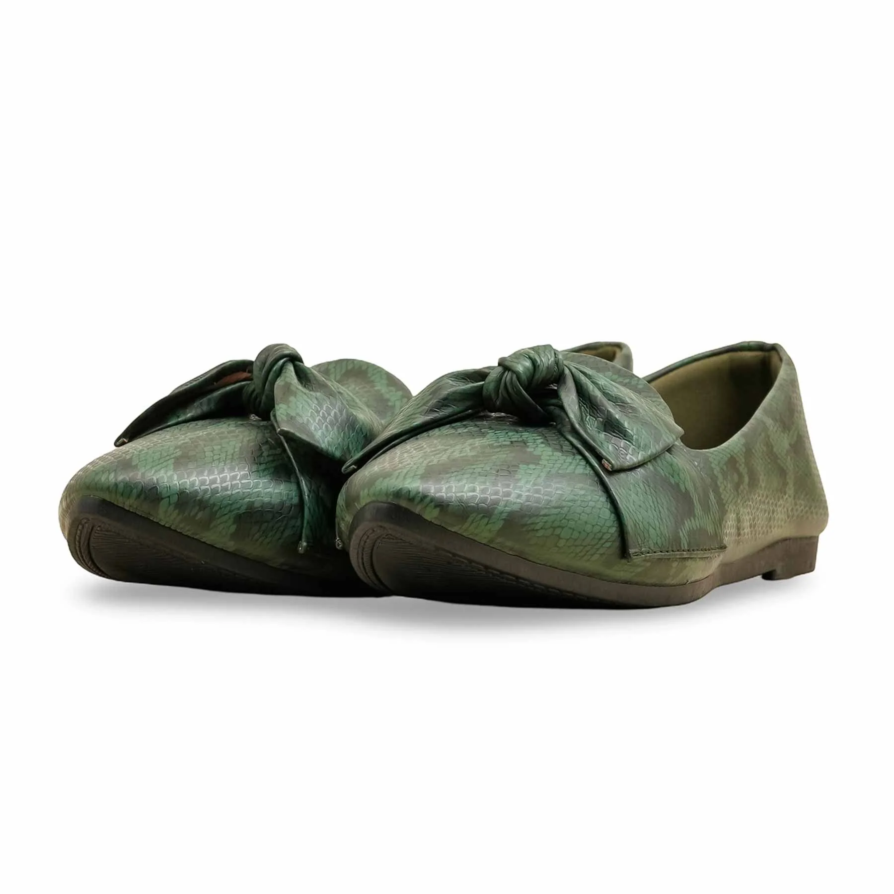 Green Pumps For Ladies WN1354 - Image 3
