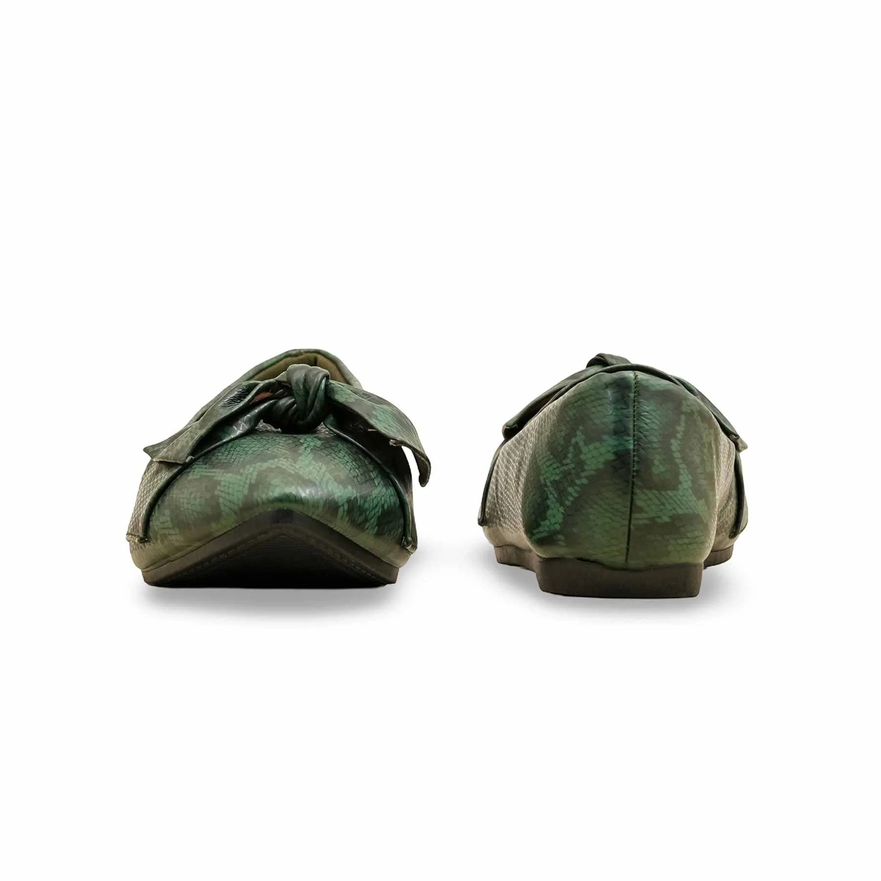 Green Pumps For Ladies WN1354 - Image 4