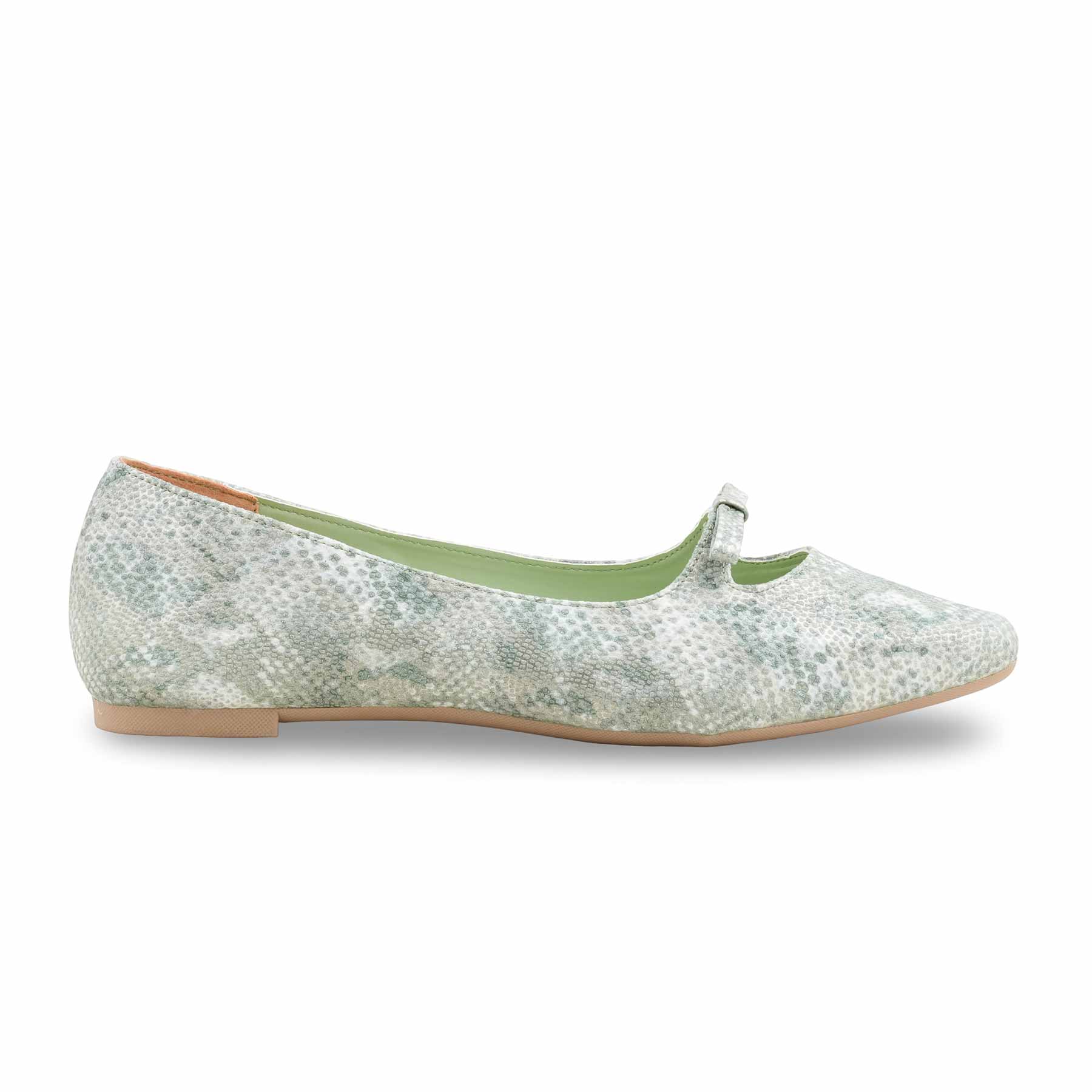 Green Pumps For Women LWN420 - Image 3