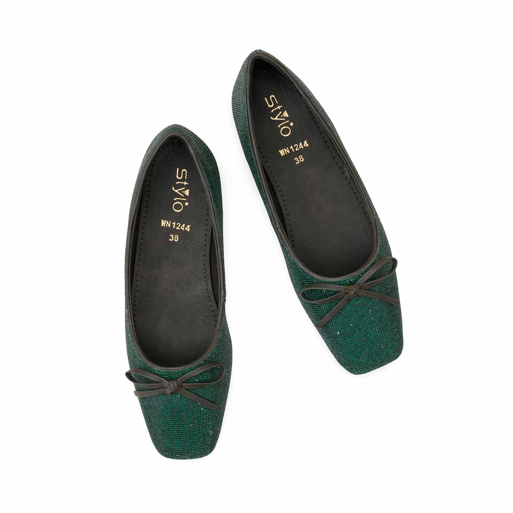 Green Pumps For Women WN1244 - Image 6