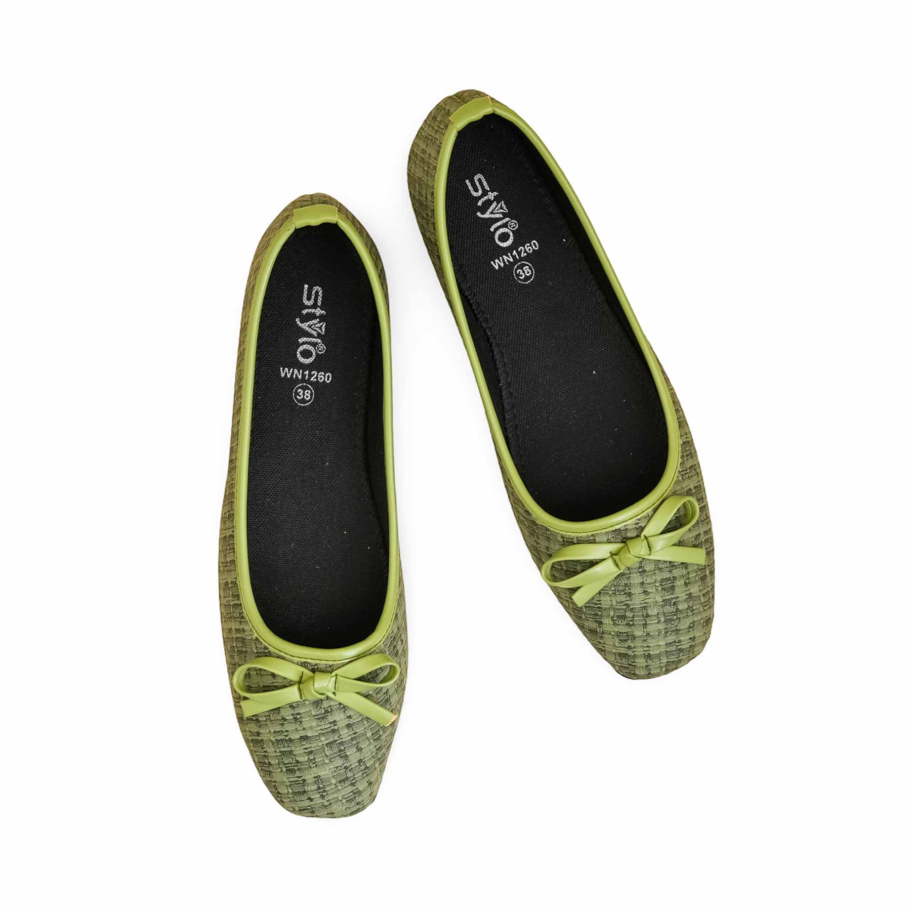 Green Pumps For Women WN1260 - Image 5
