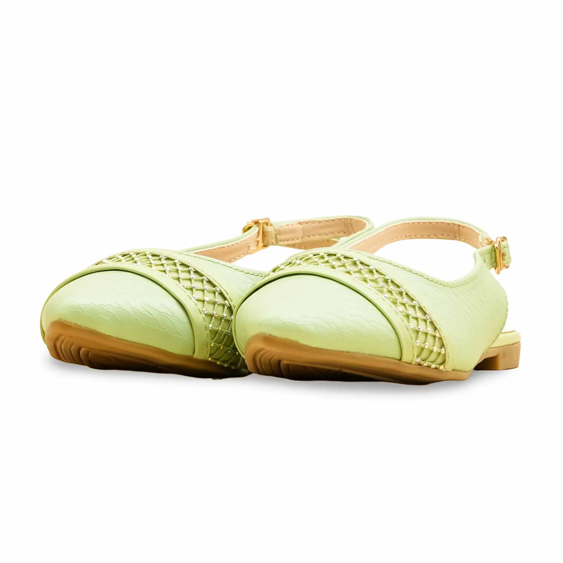 Green Pumps For Women WN1275 - Image 3