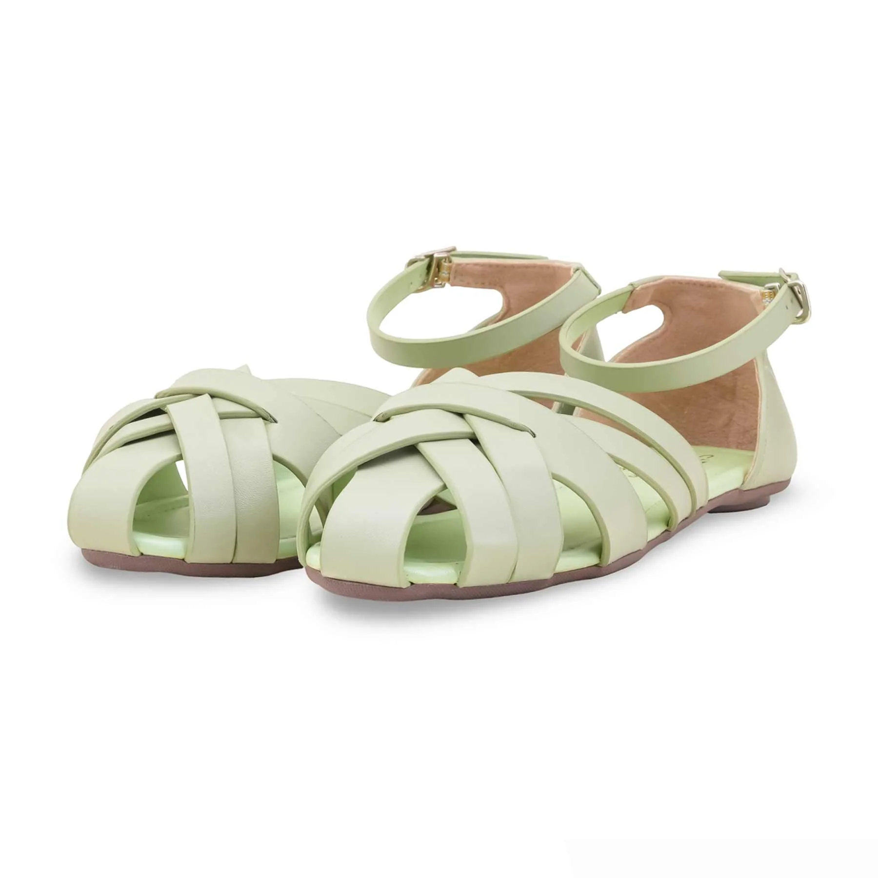 Green Pumps For Women WN1304 - Image 4