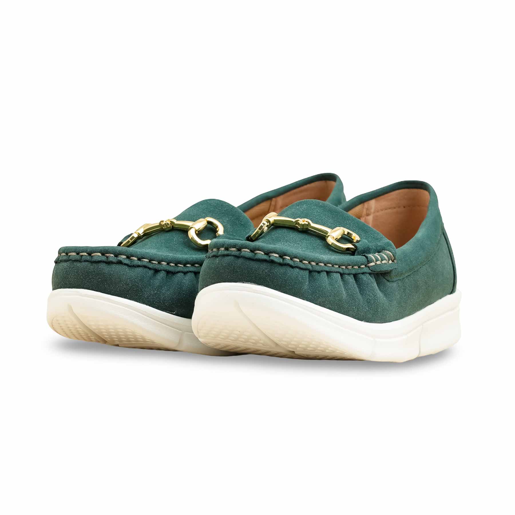 Green Pumps For Women WN4544 - Image 3