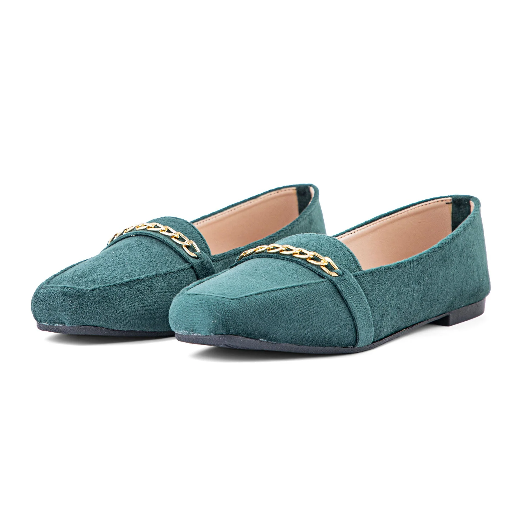 Women's Green Pumps WN4320 - Image 2