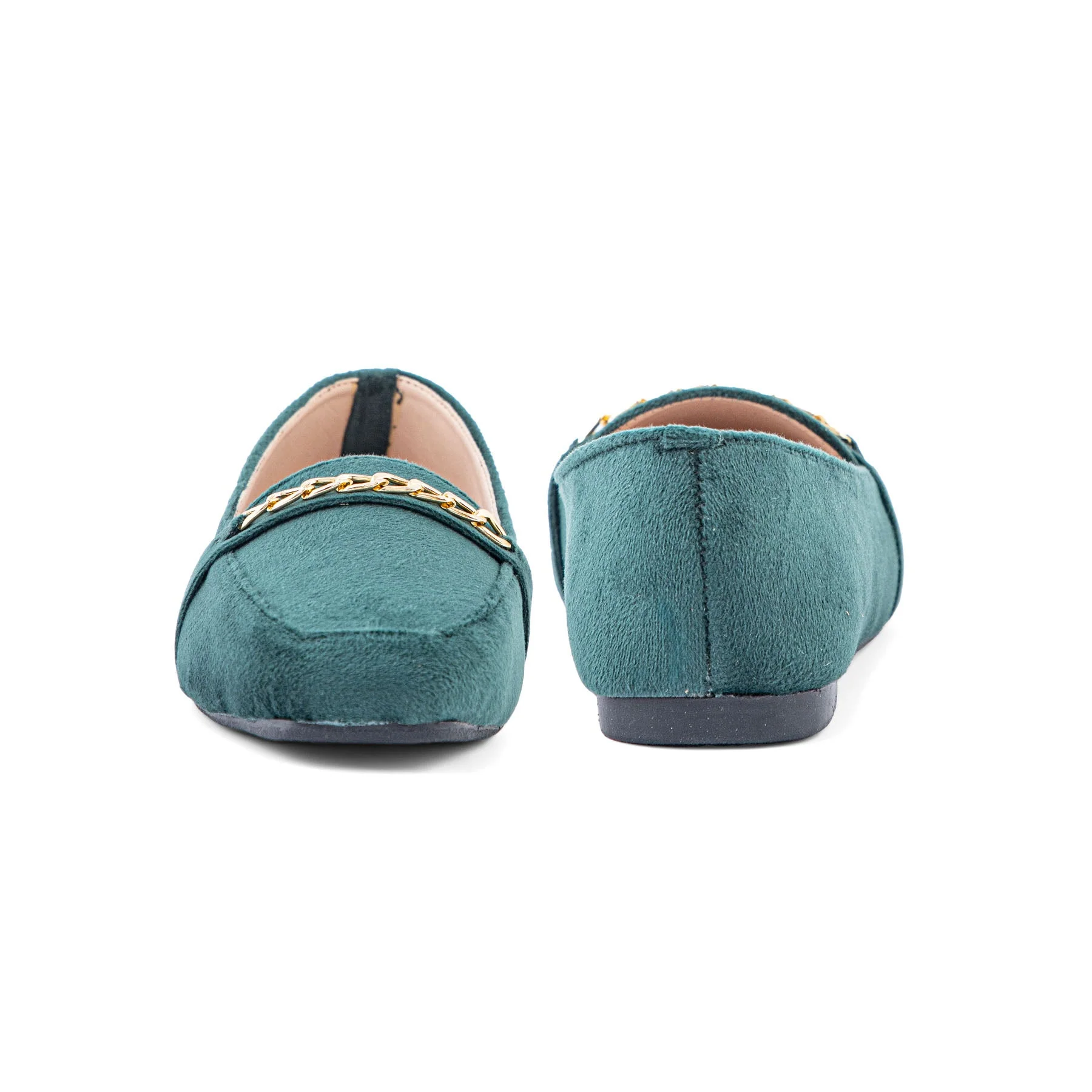 Women's Green Pumps WN4320 - Image 3