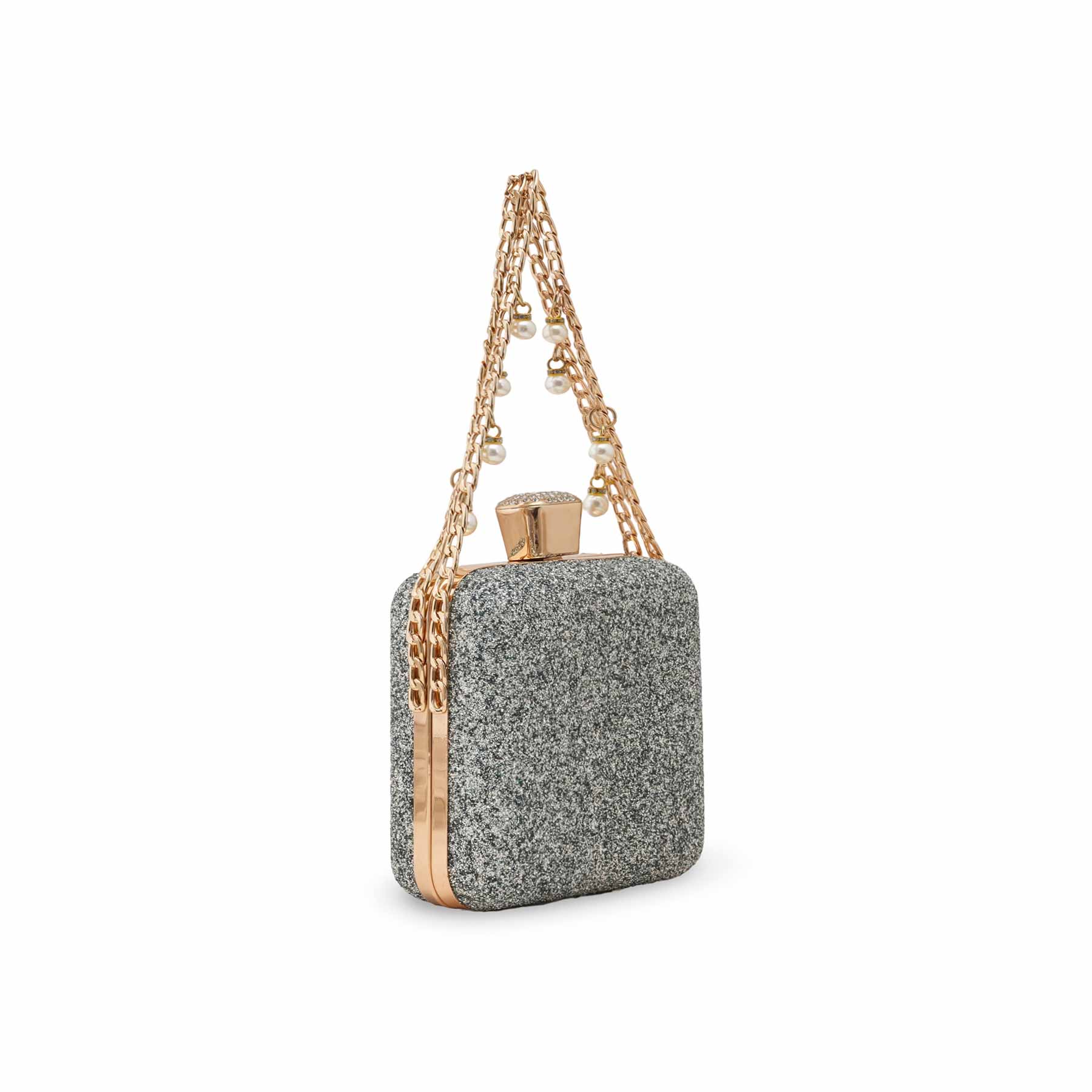 Green Women Fancy Clutch P15707 - Image 3