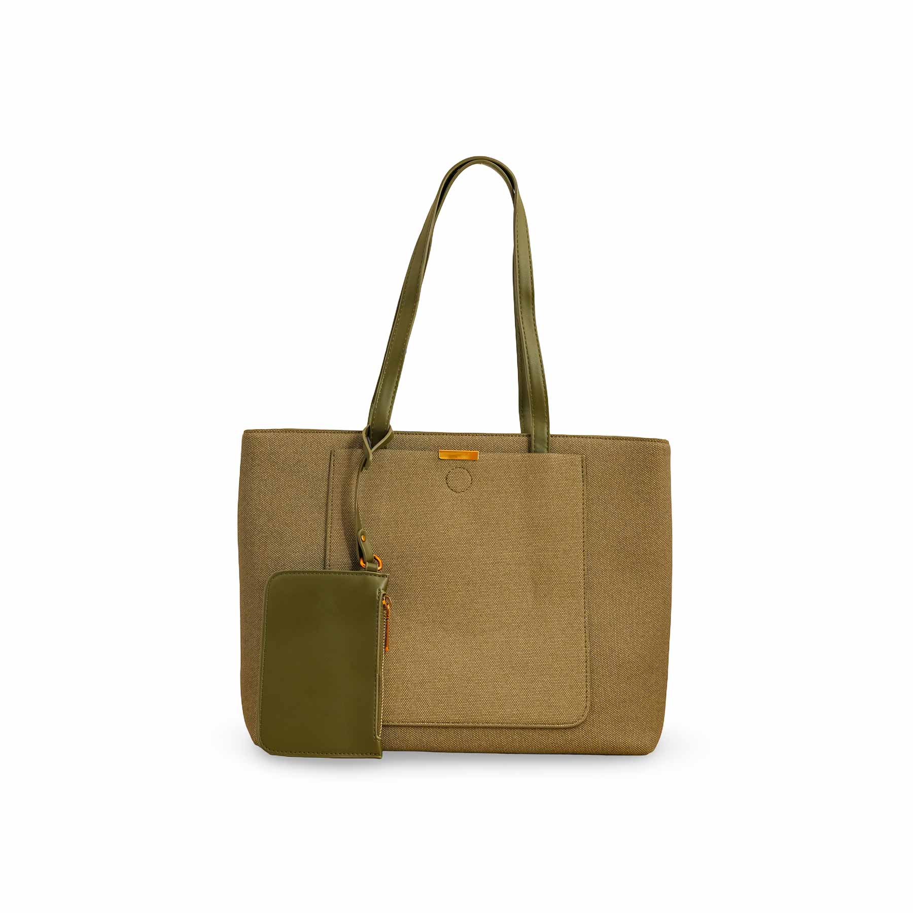 Green Women Formal Shoulder Bag P36227 - Image 2