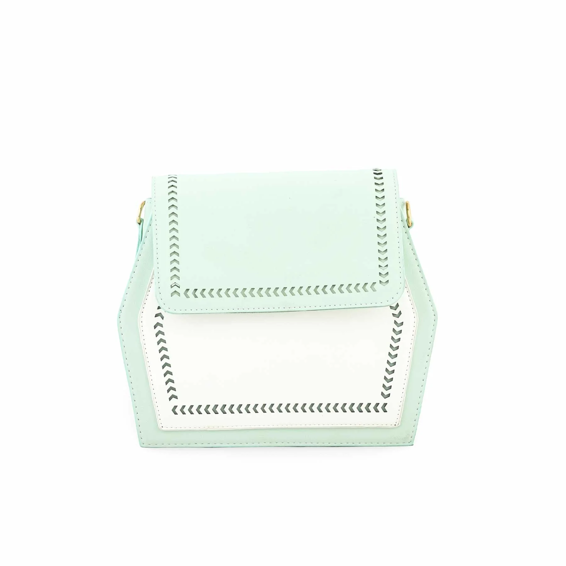Green Women Formal Shoulder Bag P55646