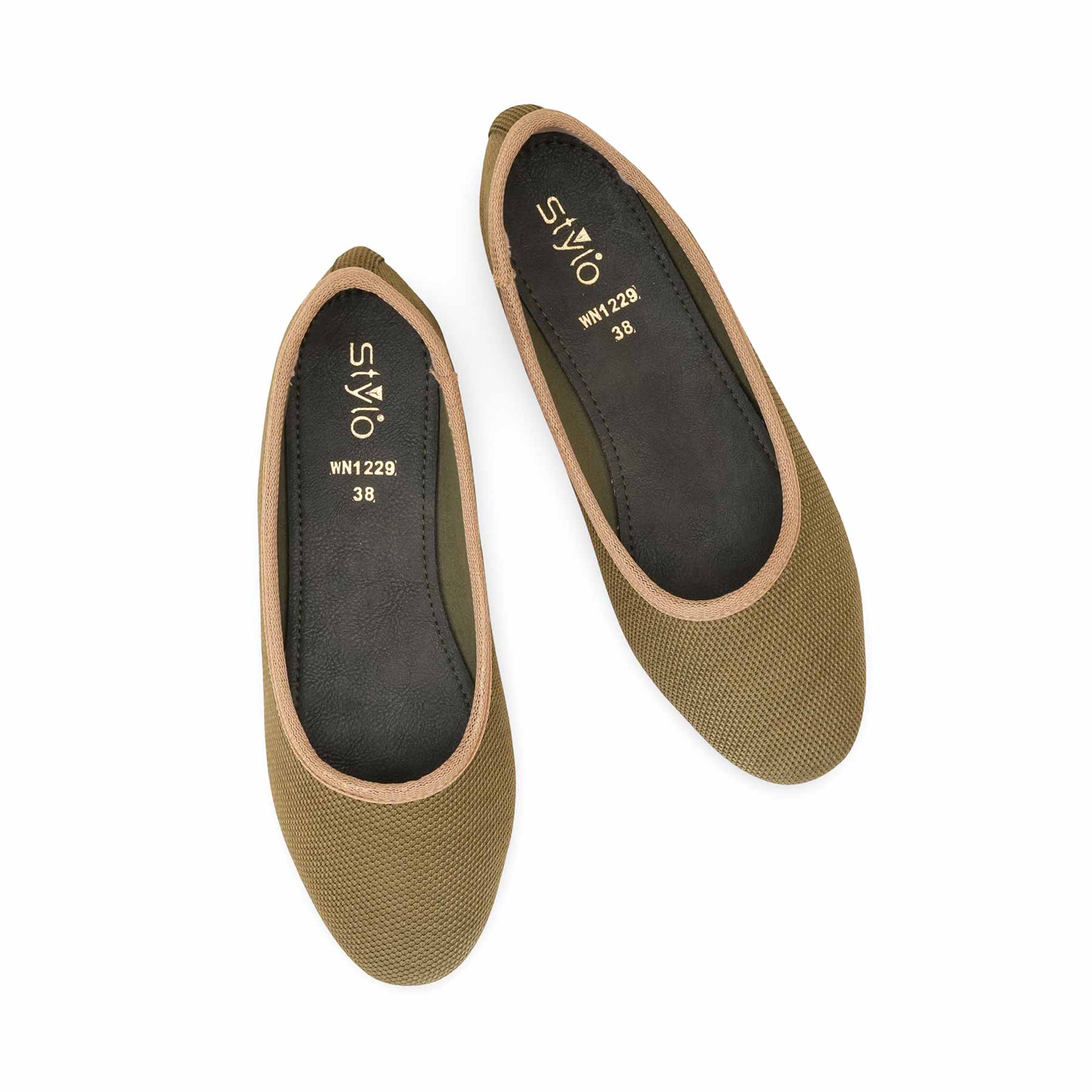 Green Women Pumps WN1229 - Image 5