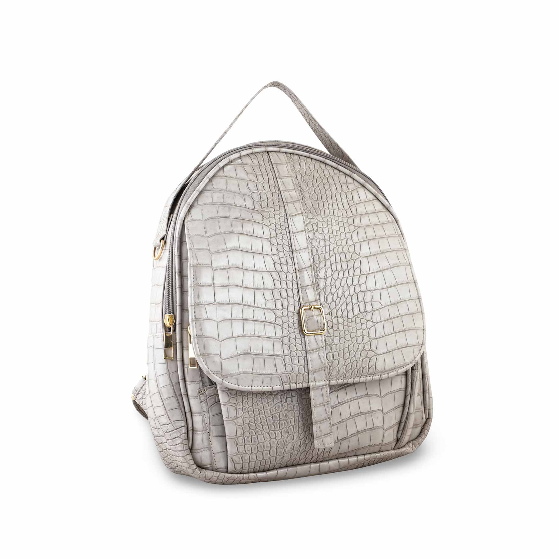 Grey Casual Back Pack P47456 - Image 2
