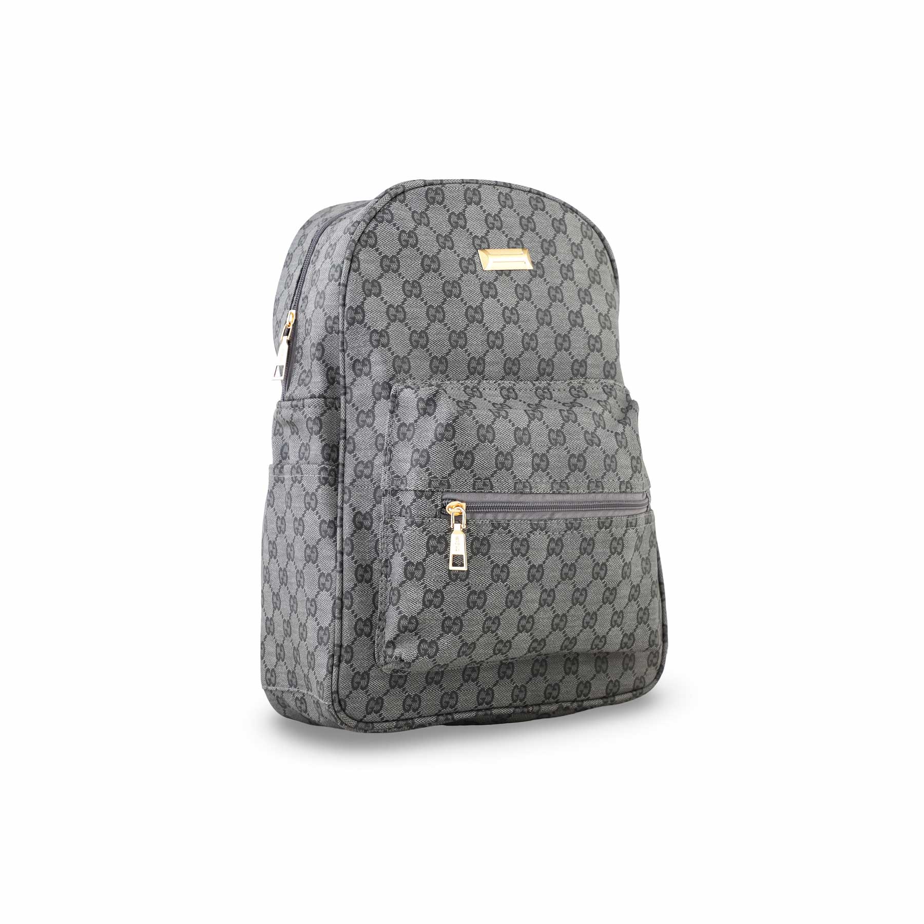 Grey Casual Back Pack P56080 - Image 2