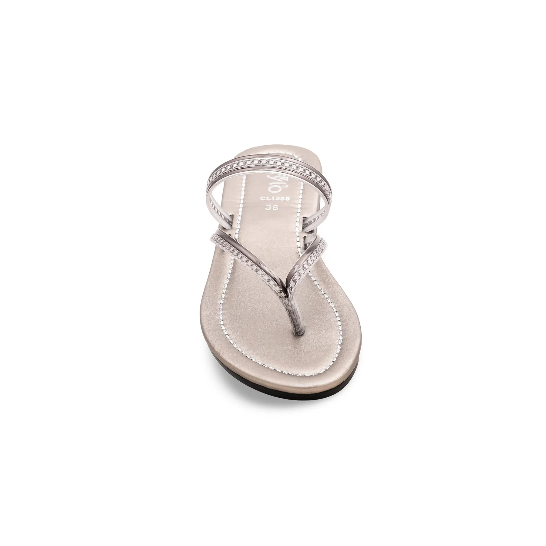 Grey Casual Chappal CL1599 - Image 3