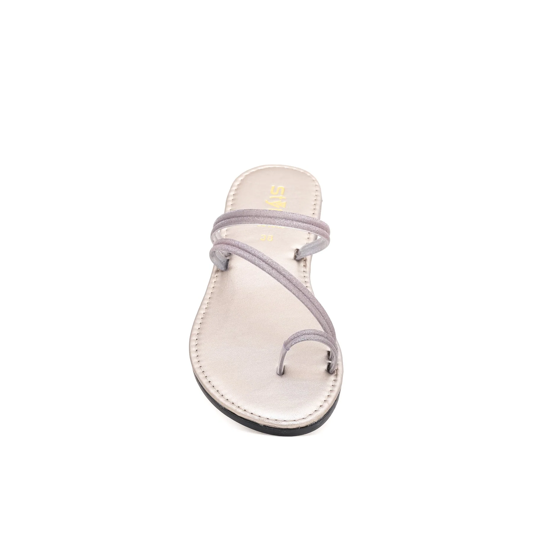 Grey Casual Chappal CL1649 - Image 3