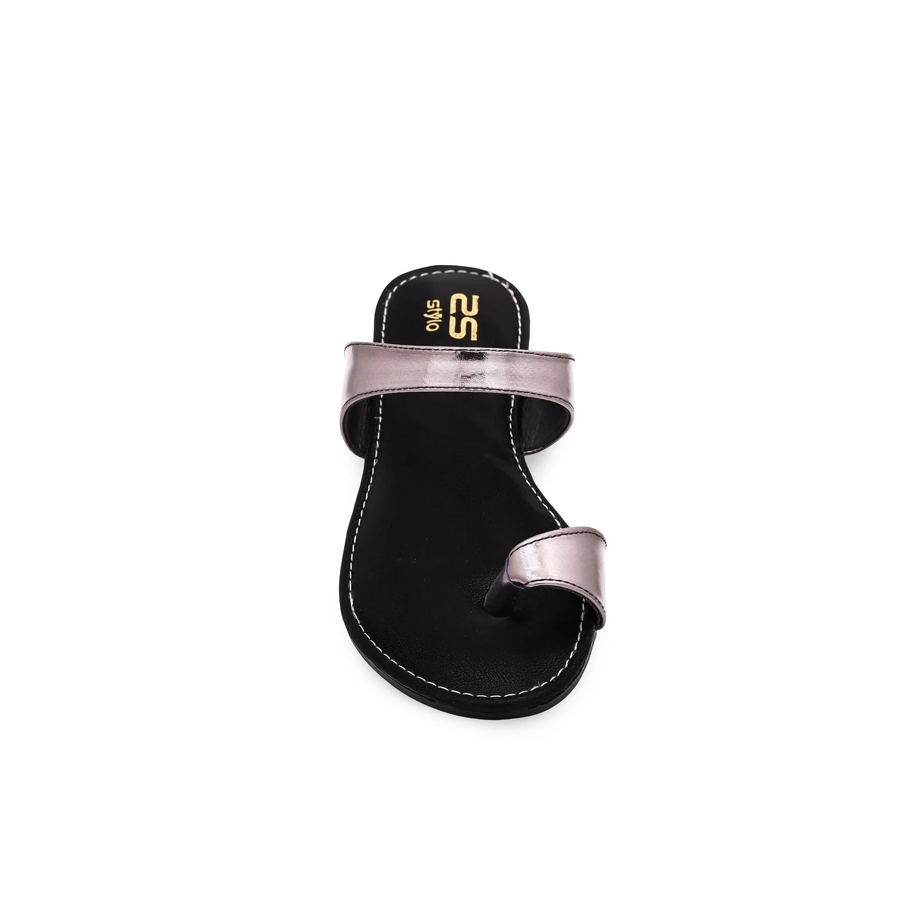 Grey Casual Chappal CL1802 - Image 3
