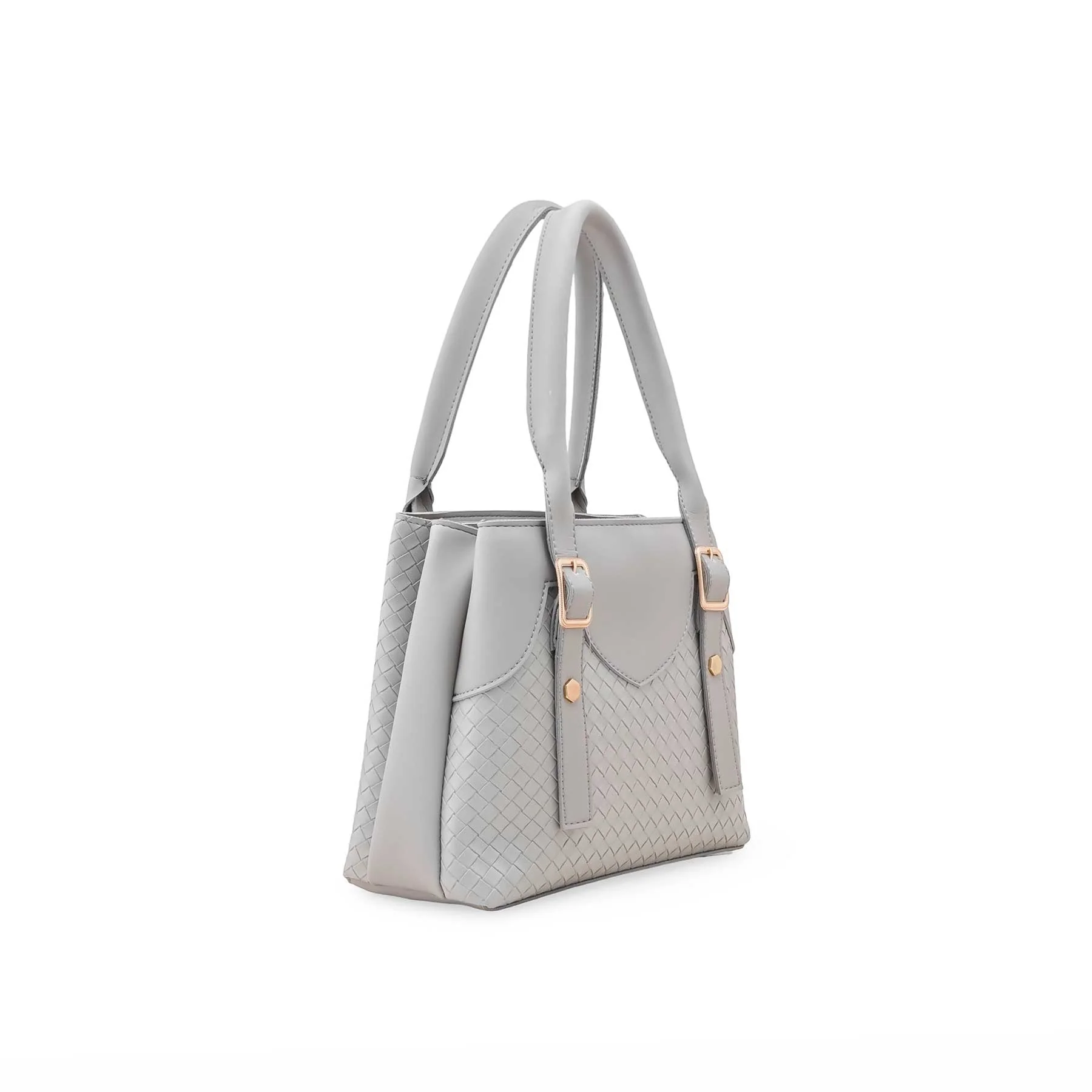 Grey Casual Hand Bag For Ladies P56323 - Image 3
