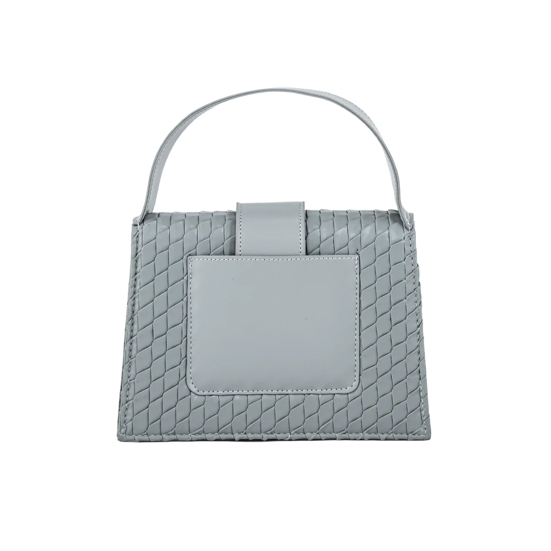 Grey Casual Hand Bag P55630 - Image 3
