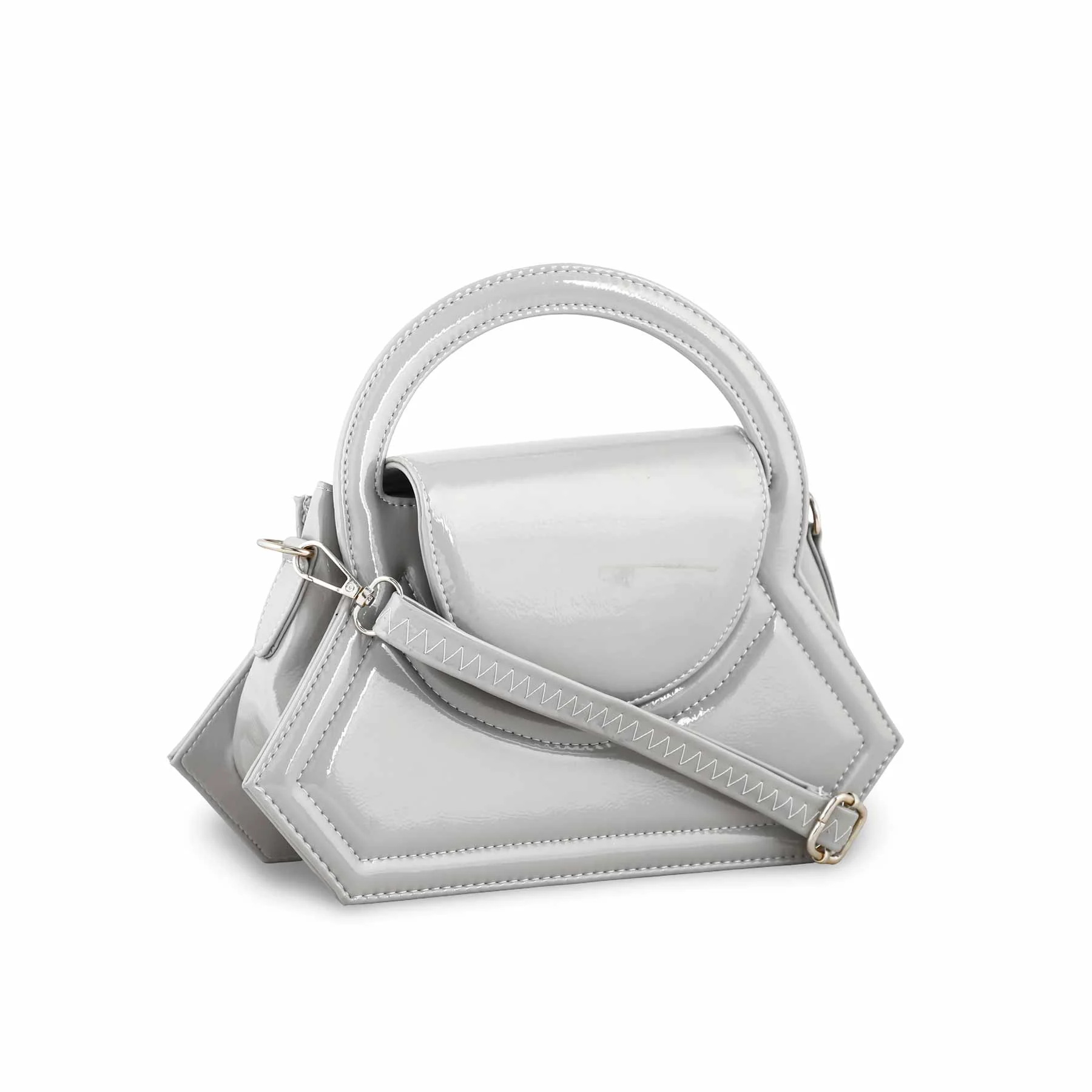 Grey Casual Hand Bag P55700 - Image 2