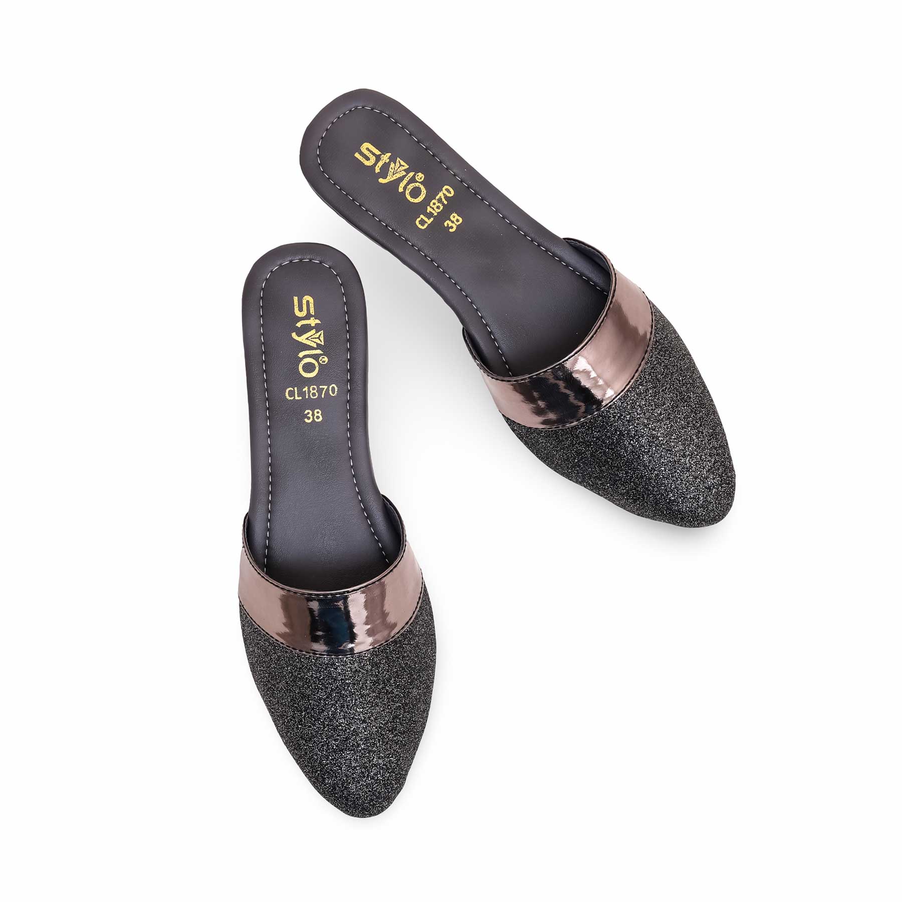 Grey Casual Mule CL1870 - Image 4