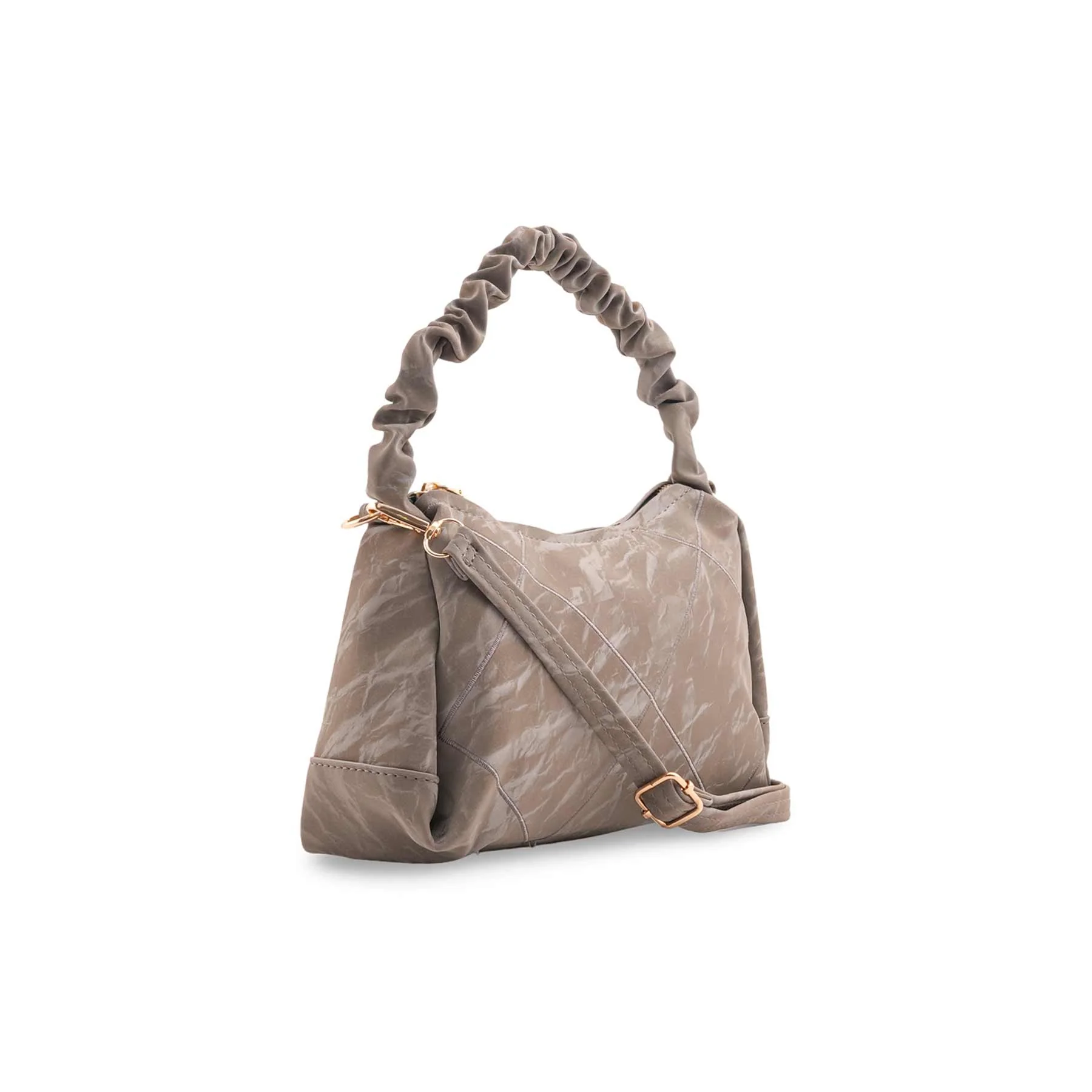 Grey Casual Pouch For Women P97668 - Image 3