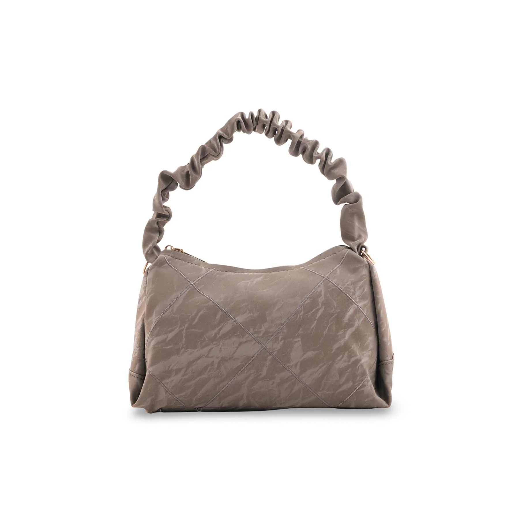 Grey Casual Pouch For Women P97668 - Image 4