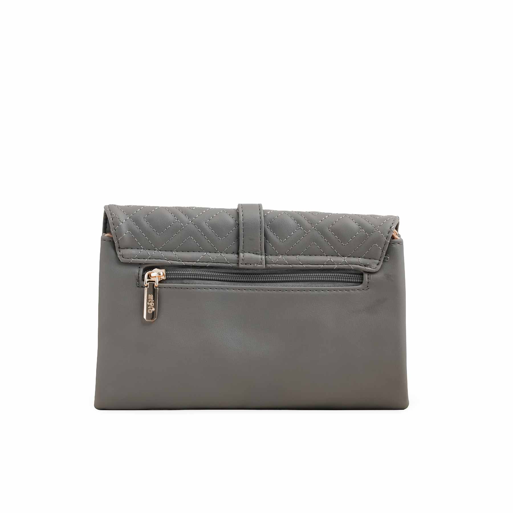 Grey Casual Pouch P97638 - Image 4