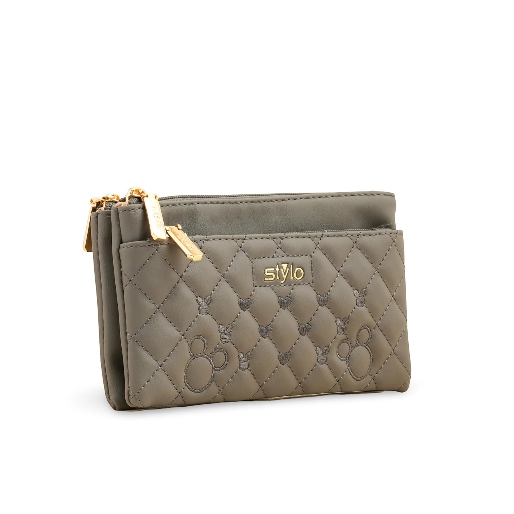 Grey Casual Pouch P97640 - Image 2