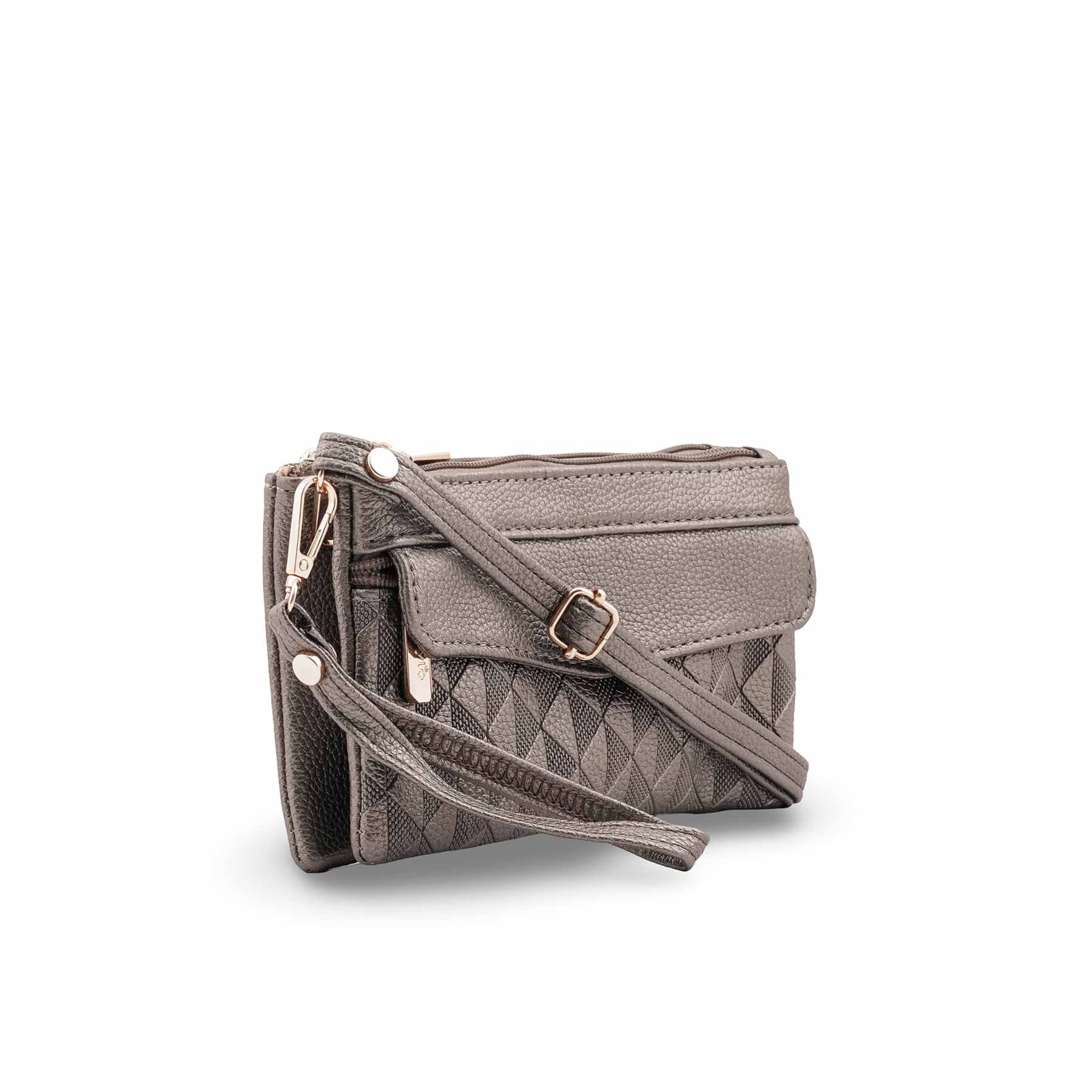 Grey Casual Pouch P97692 - Image 3