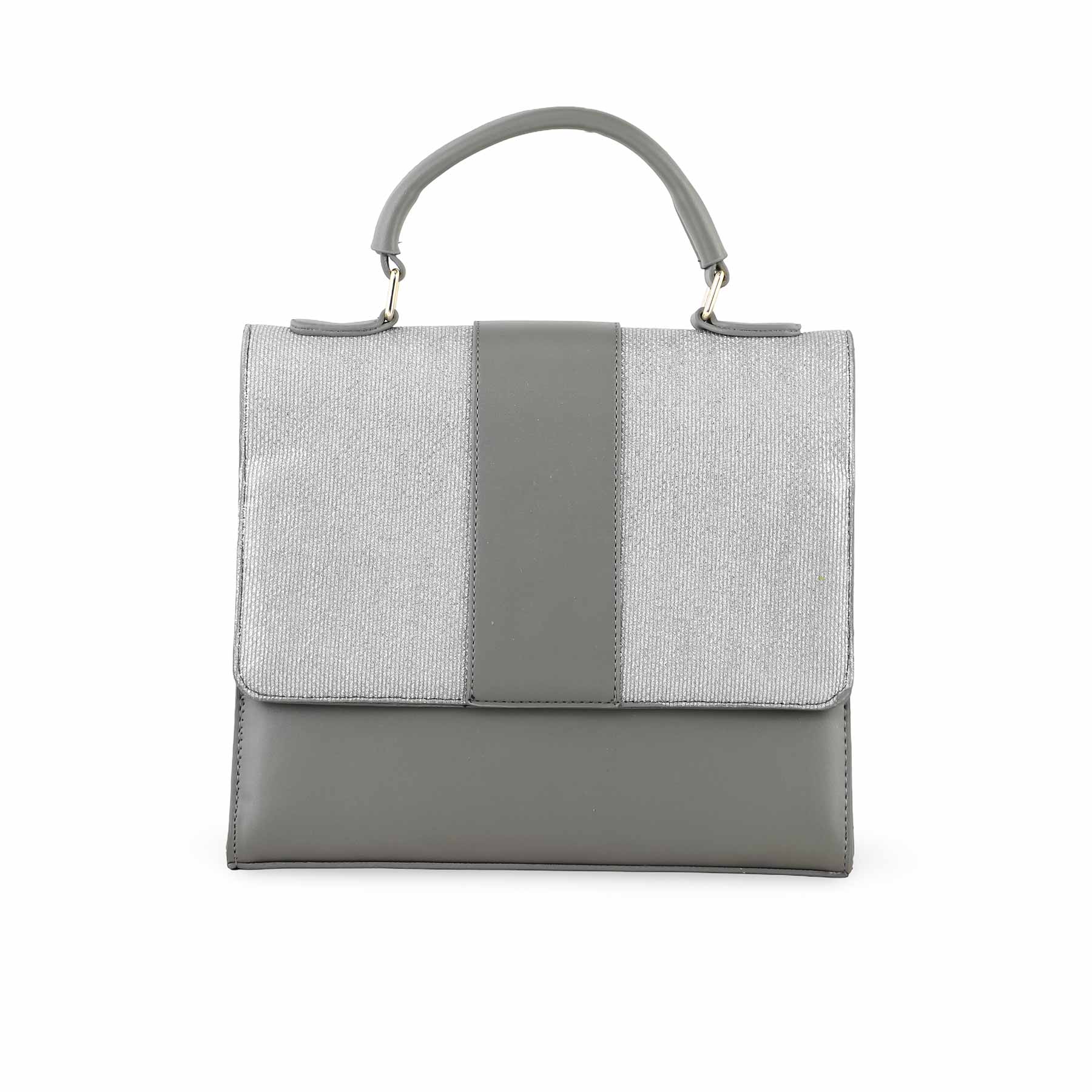 Grey Casual Shoulder Bag For Women P55692 - Image 2