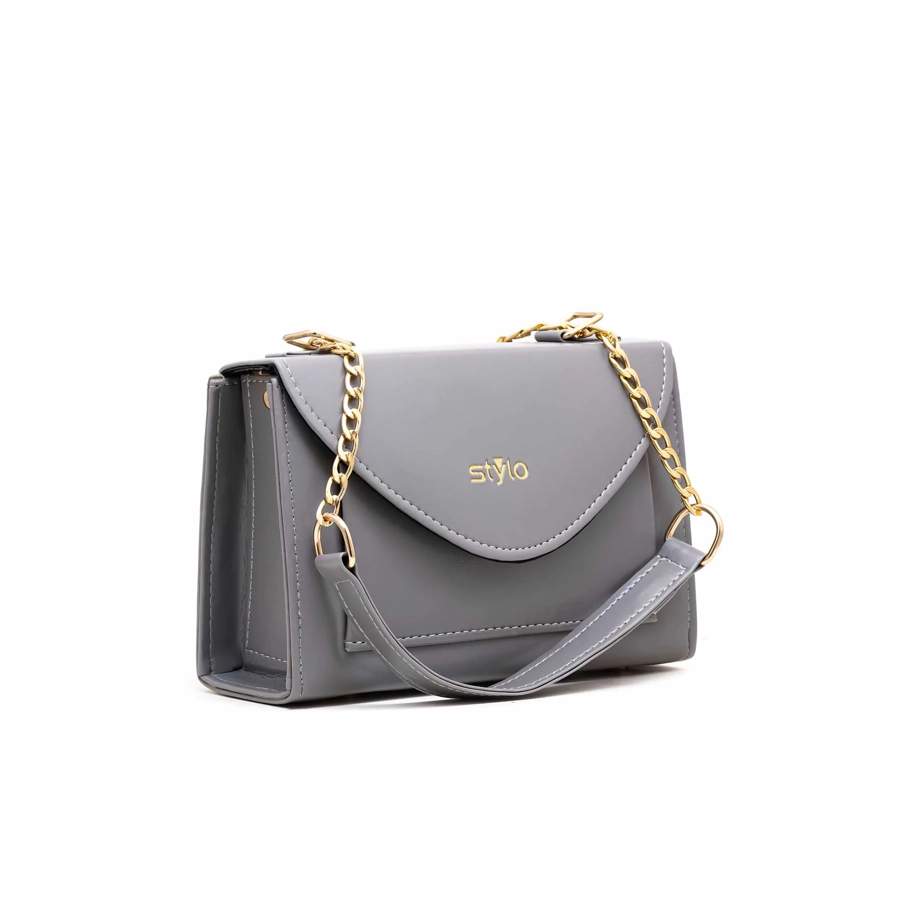Grey Casual Shoulder Bag P55382 - Image 2
