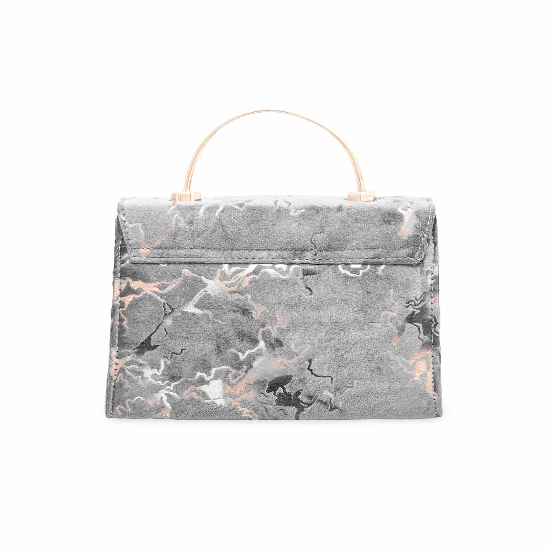 Grey Casual Shoulder Bag P55482 - Image 3