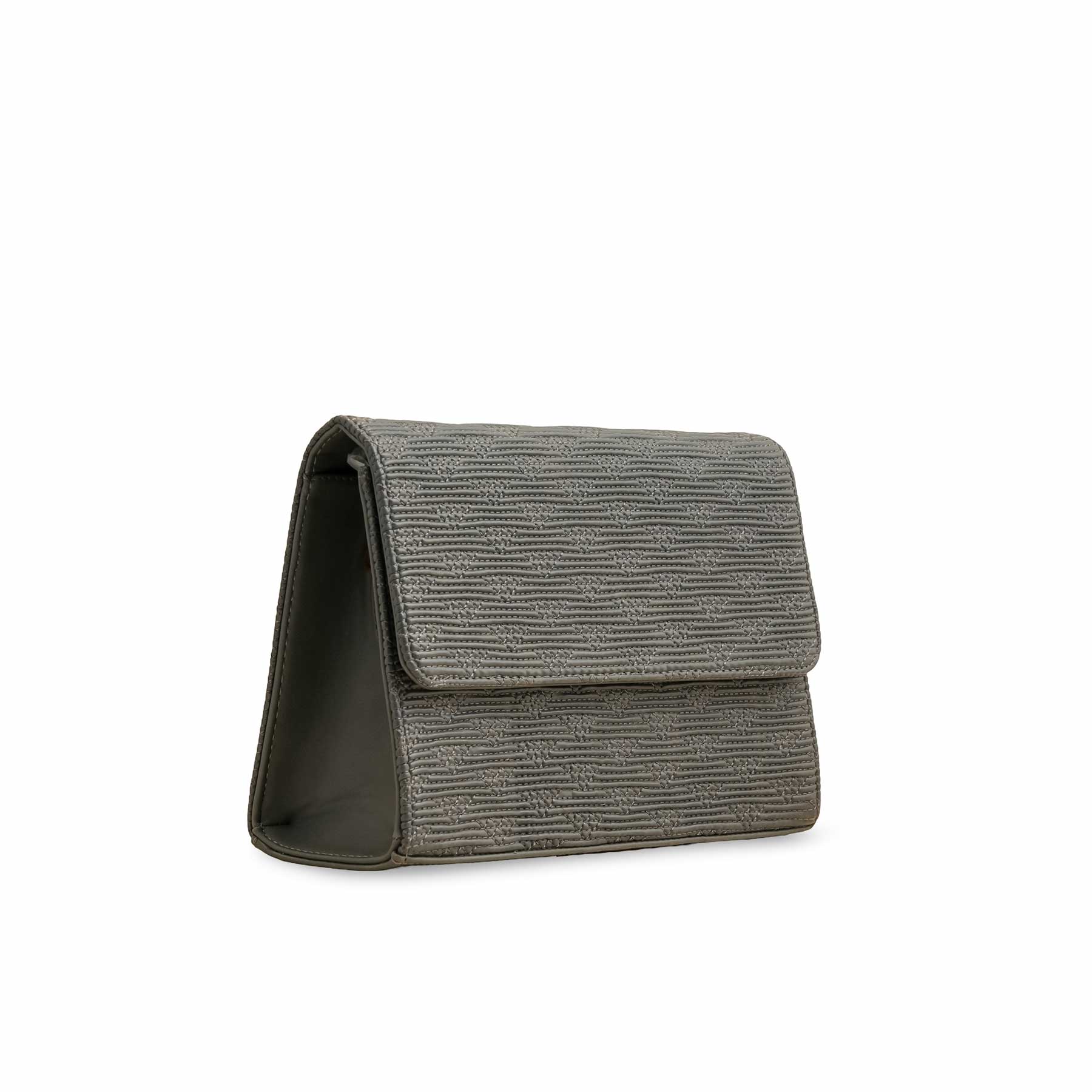Grey Casual Shoulder Bag P55663 - Image 2