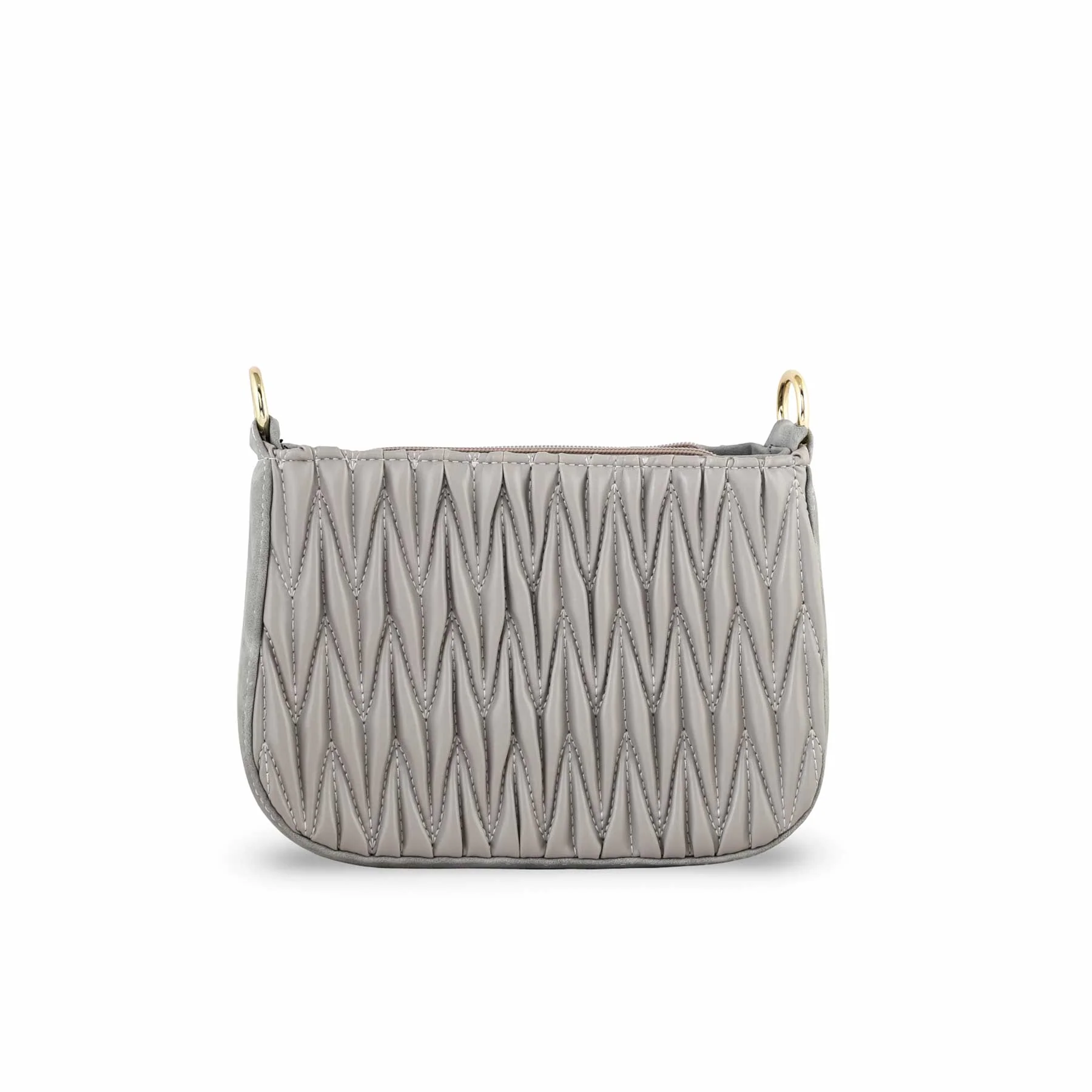 Grey Casual Shoulder Bag P55689 - Image 3