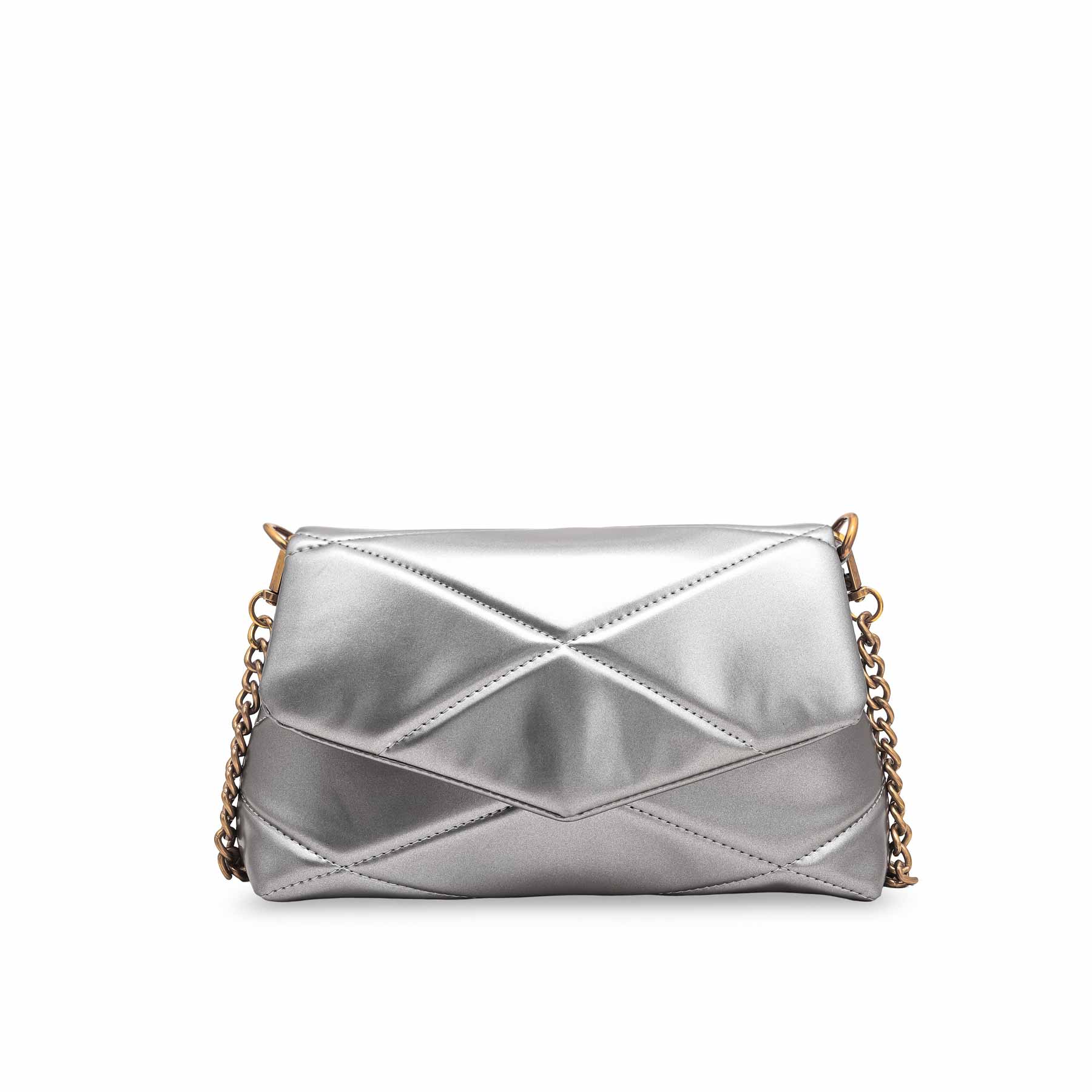 Grey Casual Shoulder Bag P60308 - Image 3