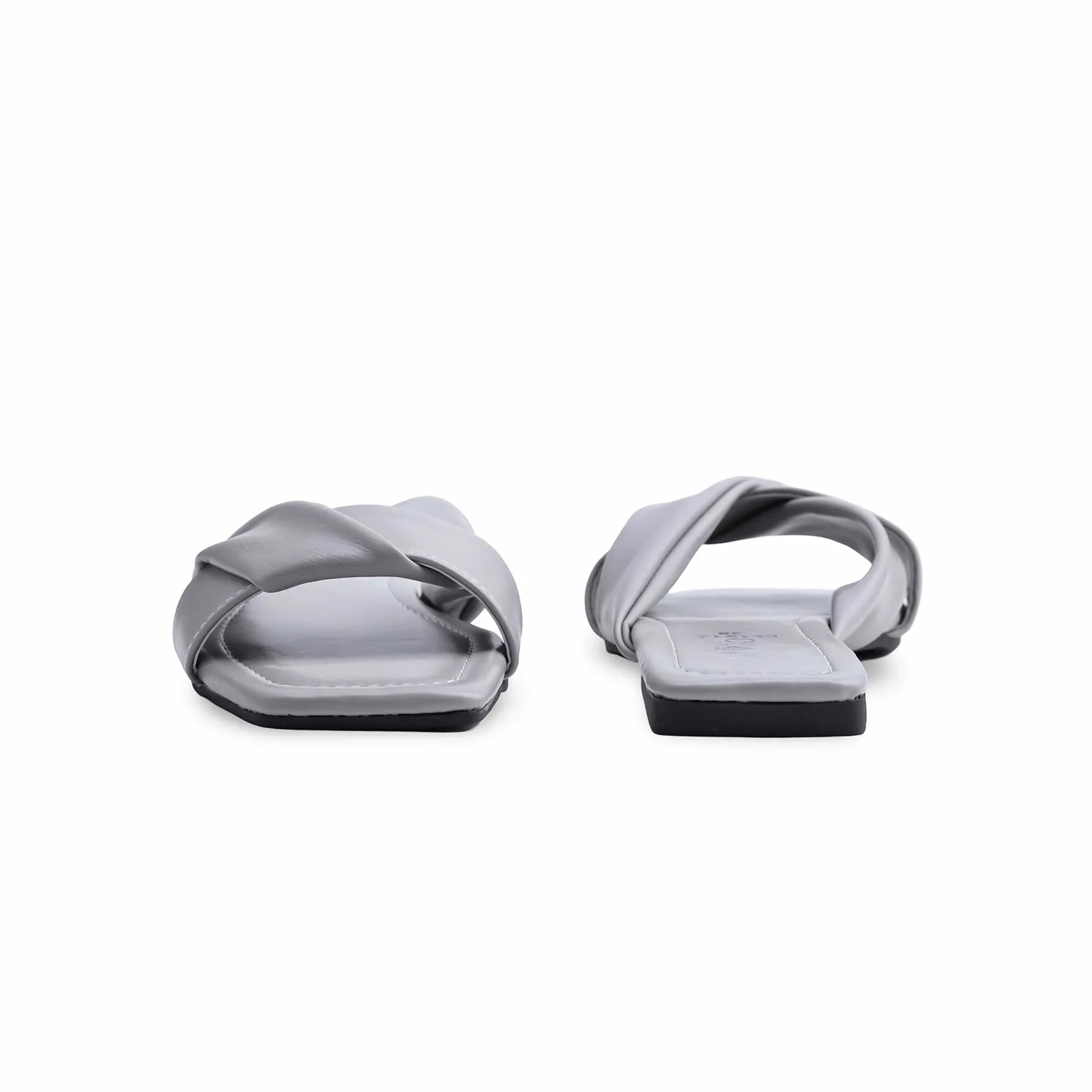 Grey Casual Slipper CL1913 - Image 3