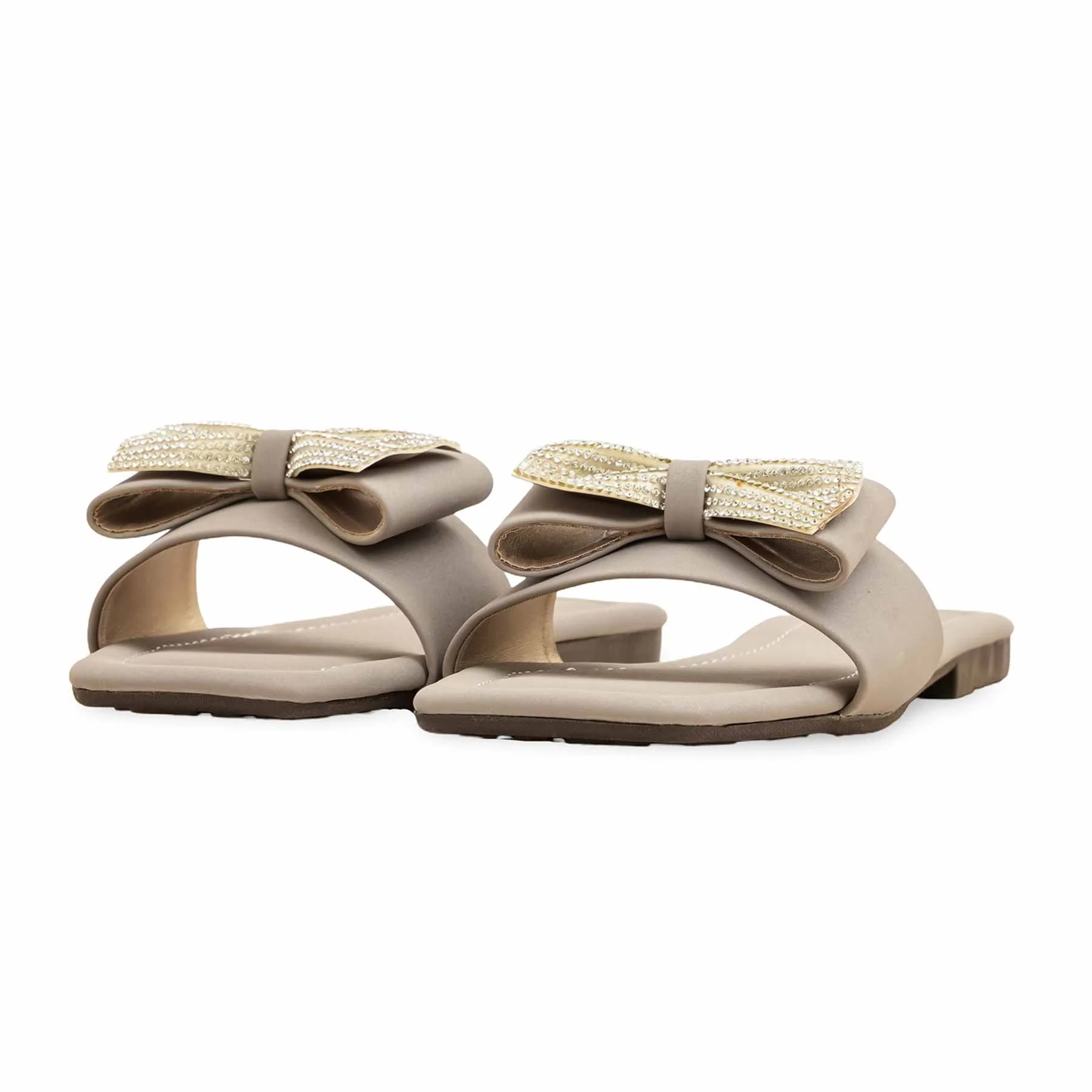 Grey Casual Slipper CL2131 - Image 3