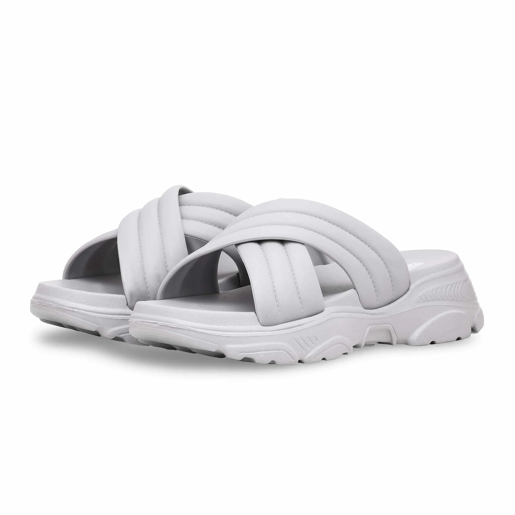 Grey Casual Slipper CL9300 - Image 2