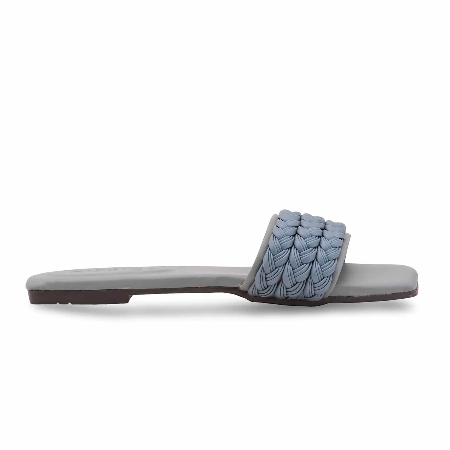 Grey Casual Slipper For Ladies CL2226 - Image 2