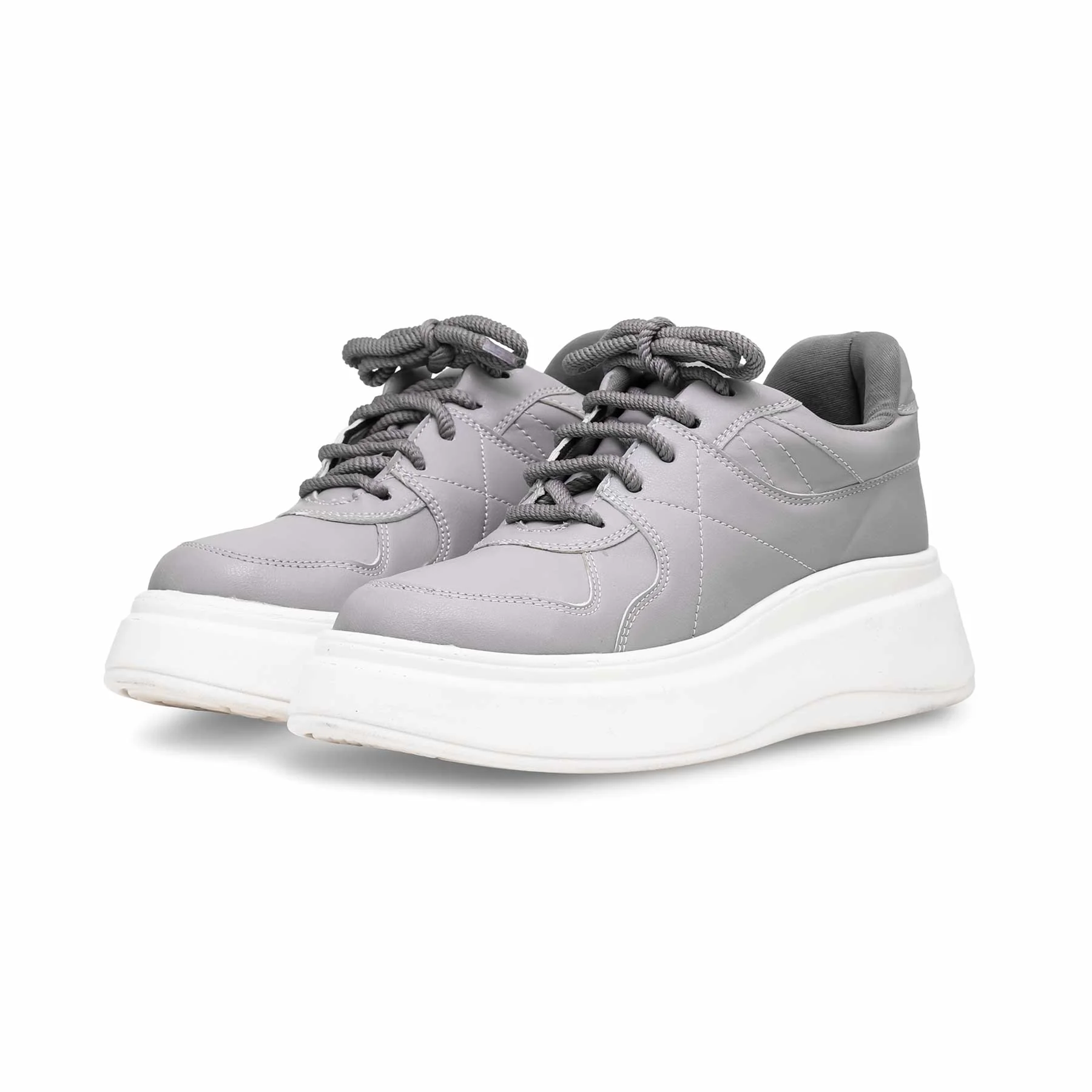 Grey Casual Sneaker AT7369 - Image 3