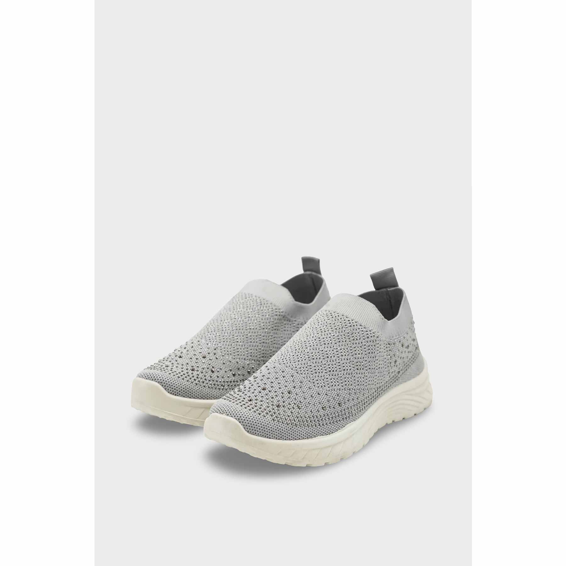 Grey Casual Sneaker AT9121 - Image 3