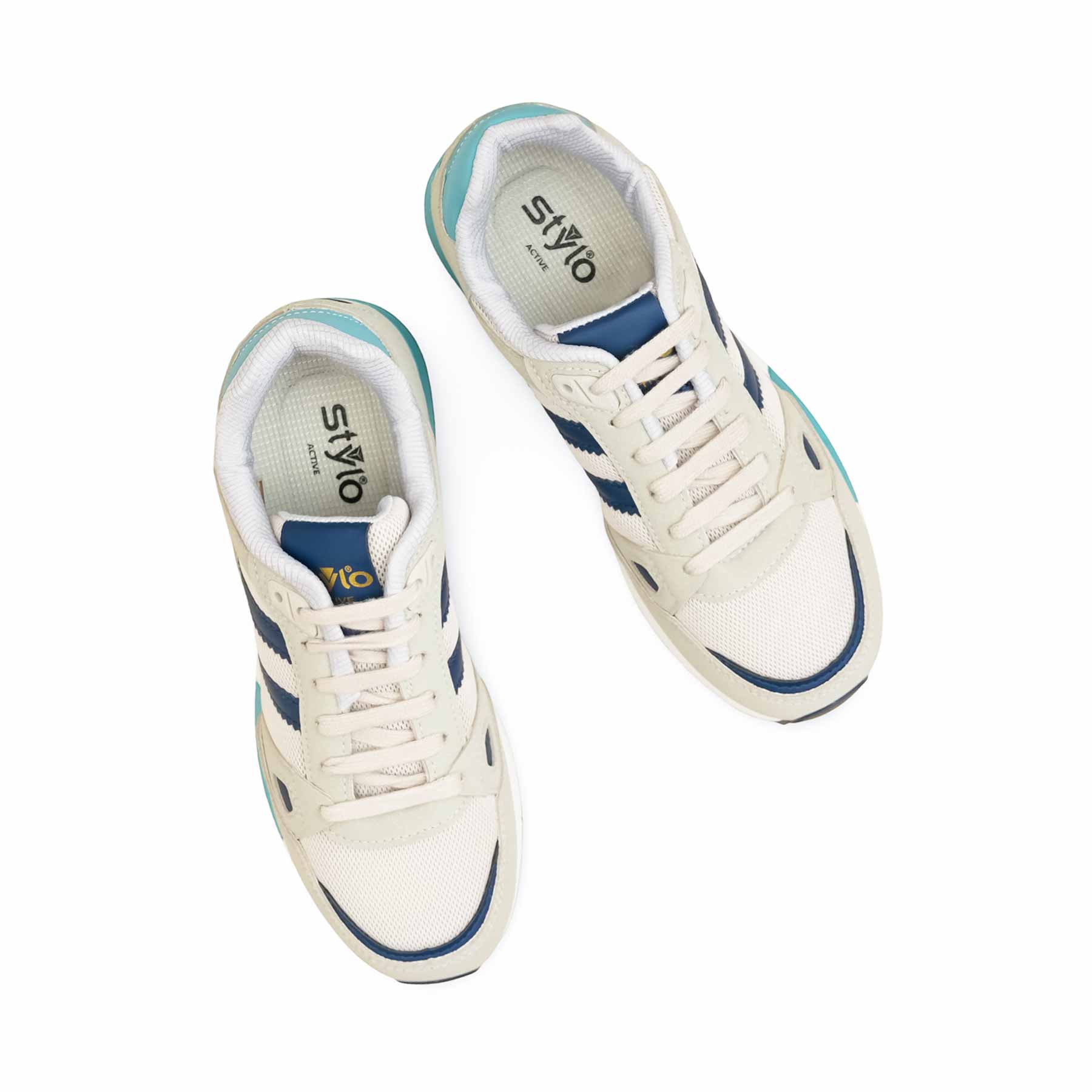 Grey Casual Sneaker For Women AT7460 - Image 5