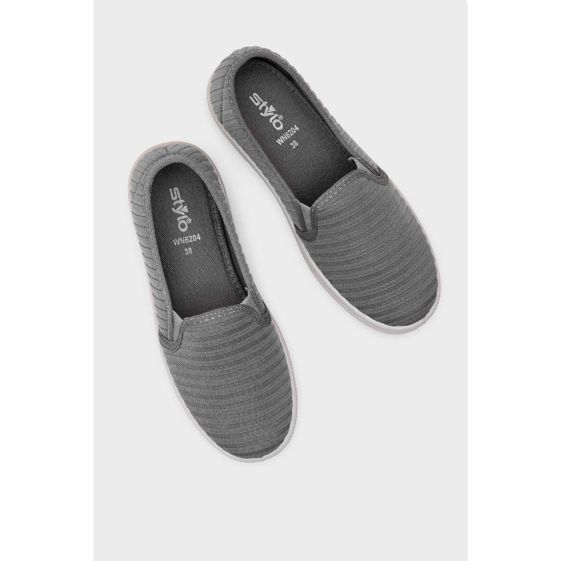 Grey Casual Sneaker WN6204 - Image 12
