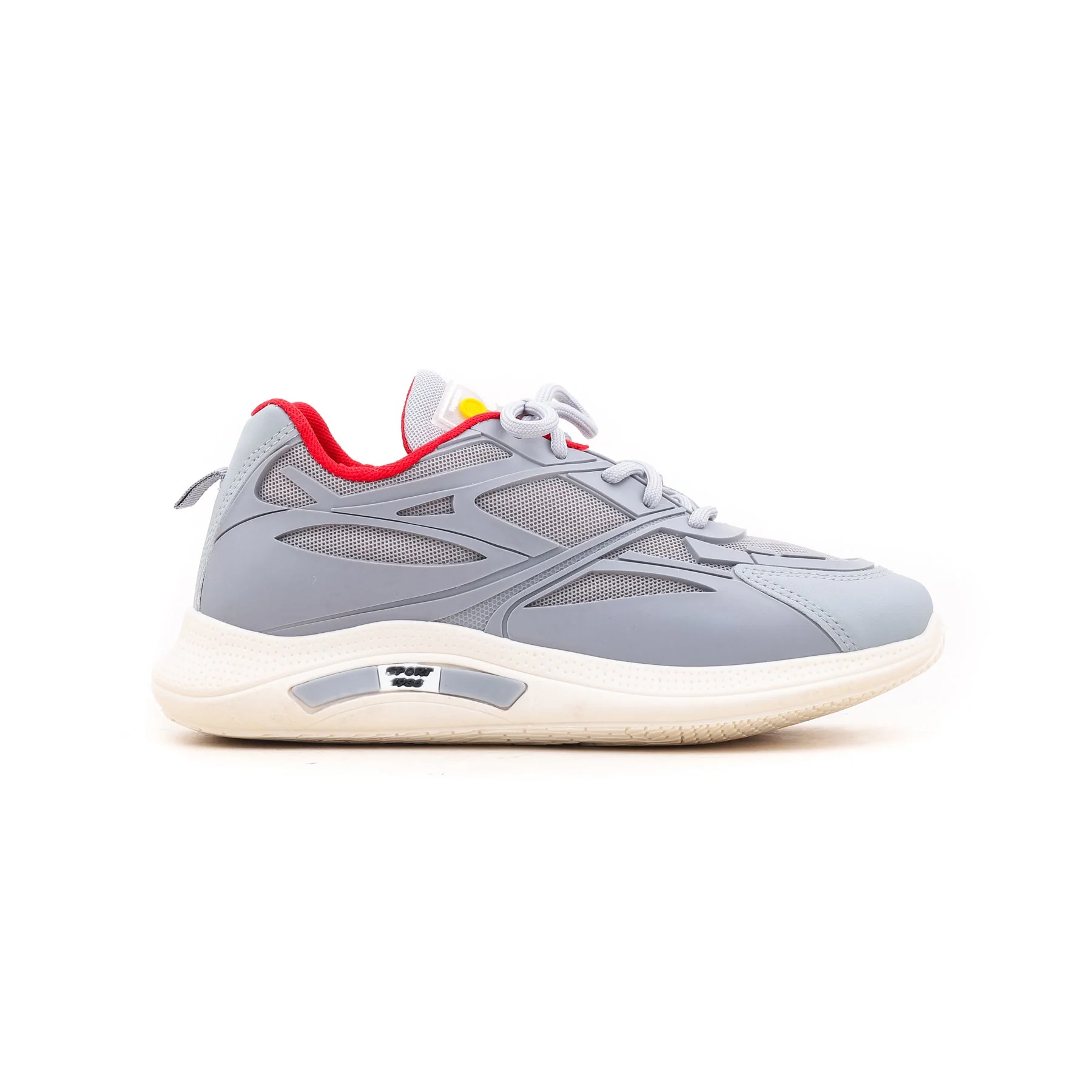 Grey Casual Sneakers AT8089 - Image 2