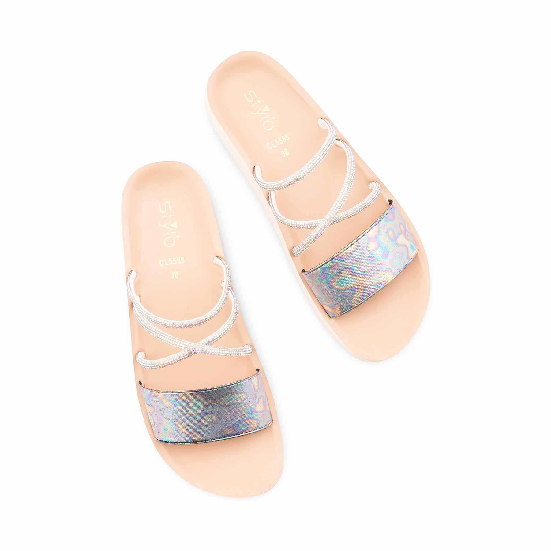 Grey Casual Softy For Ladies CL5588 - Image 5