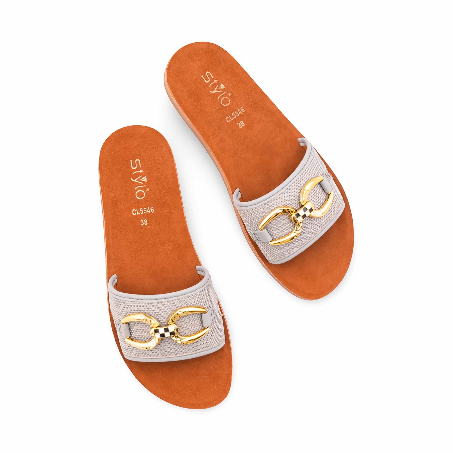 Grey Casual Softy For Women CL5546 - Image 5
