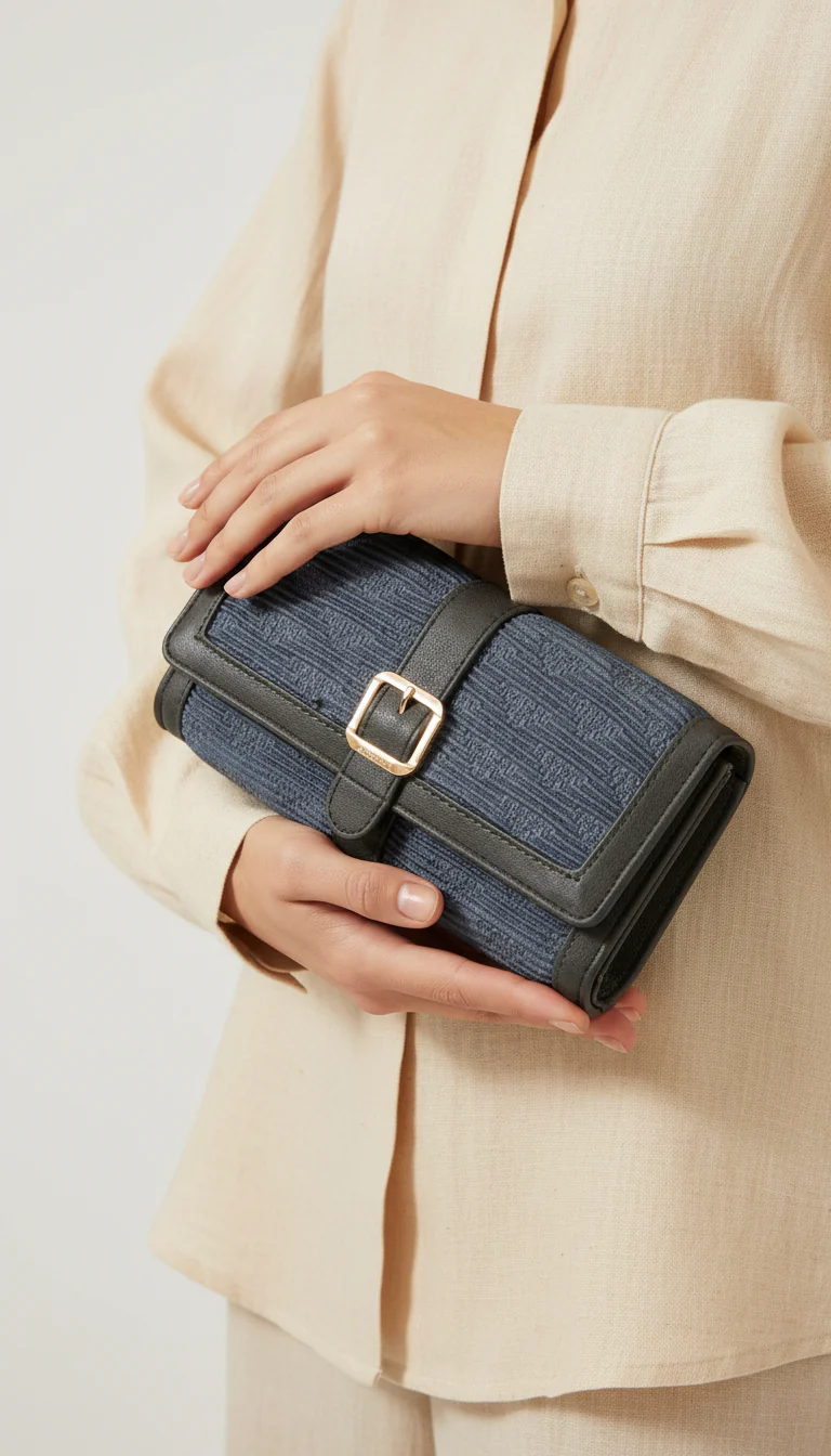 Grey Casual Wallet P97498