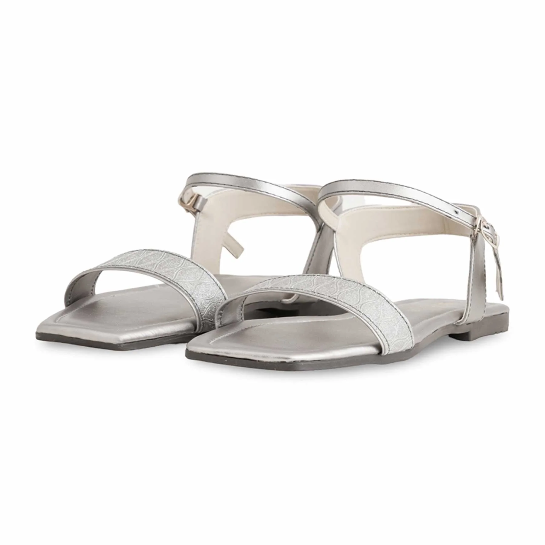 Grey Casual Women Sandal CL2021 - Image 3