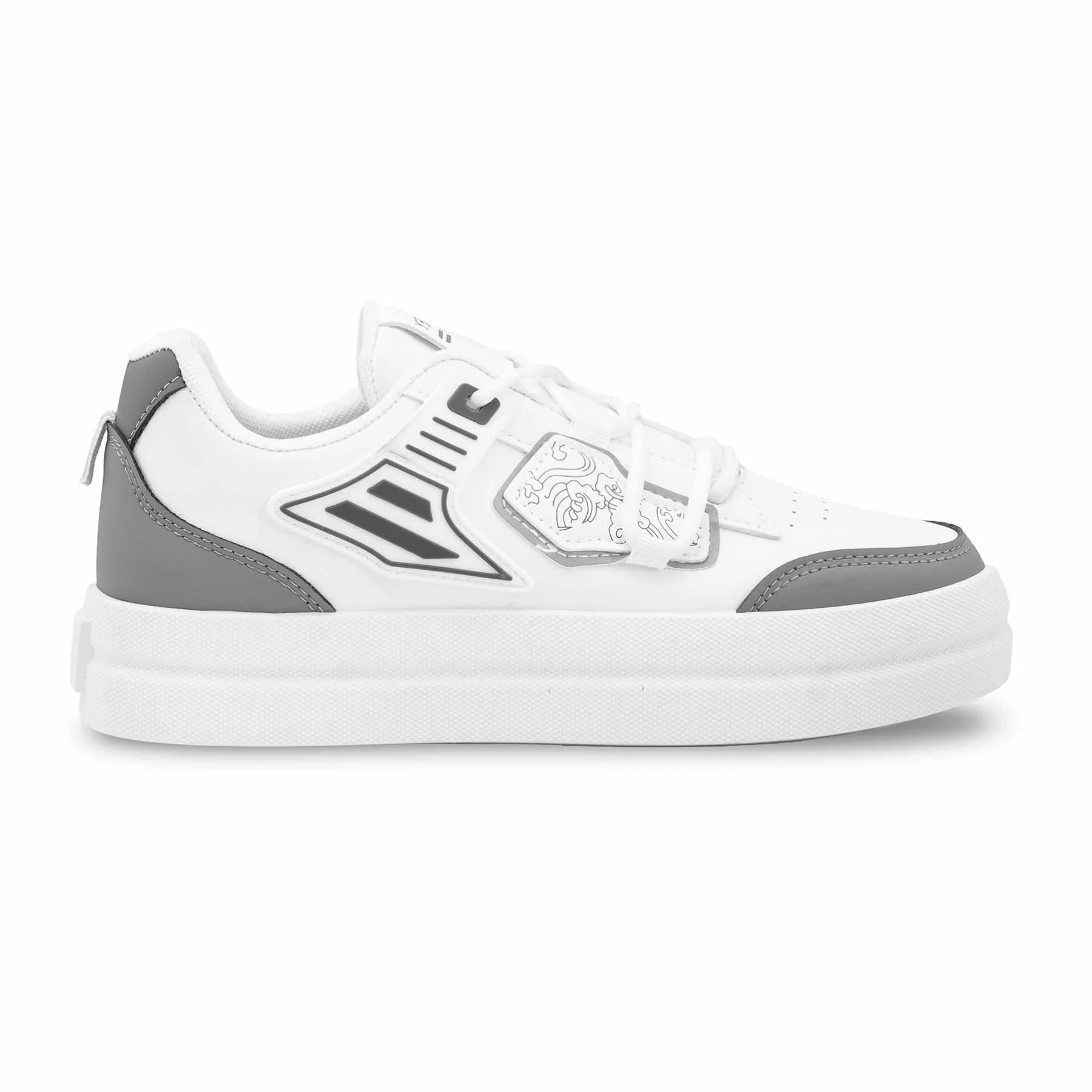 Grey Causal Sneaker For Women AT7446 - Image 2