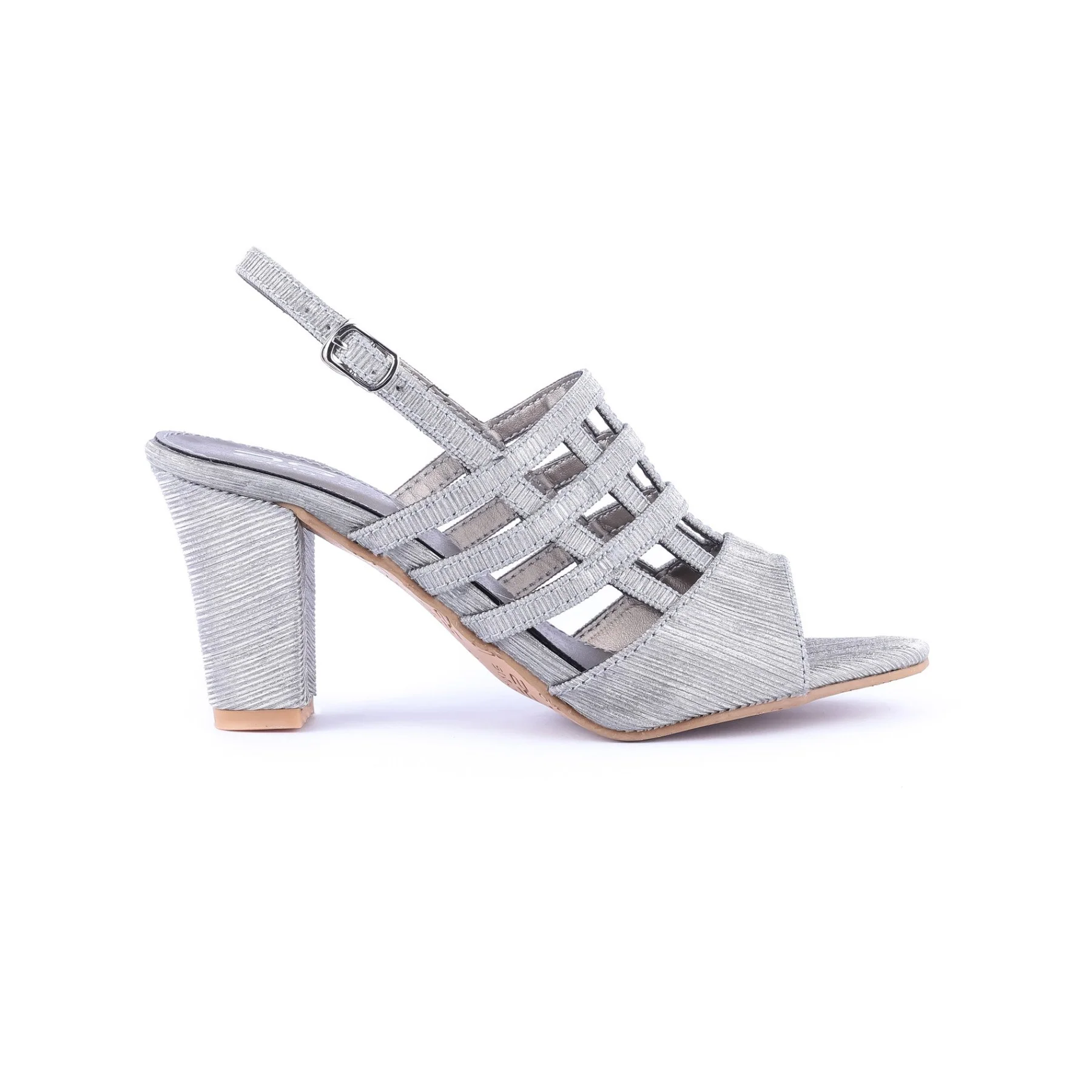 Grey Color Fancy Sandals FN5141 - Image 2