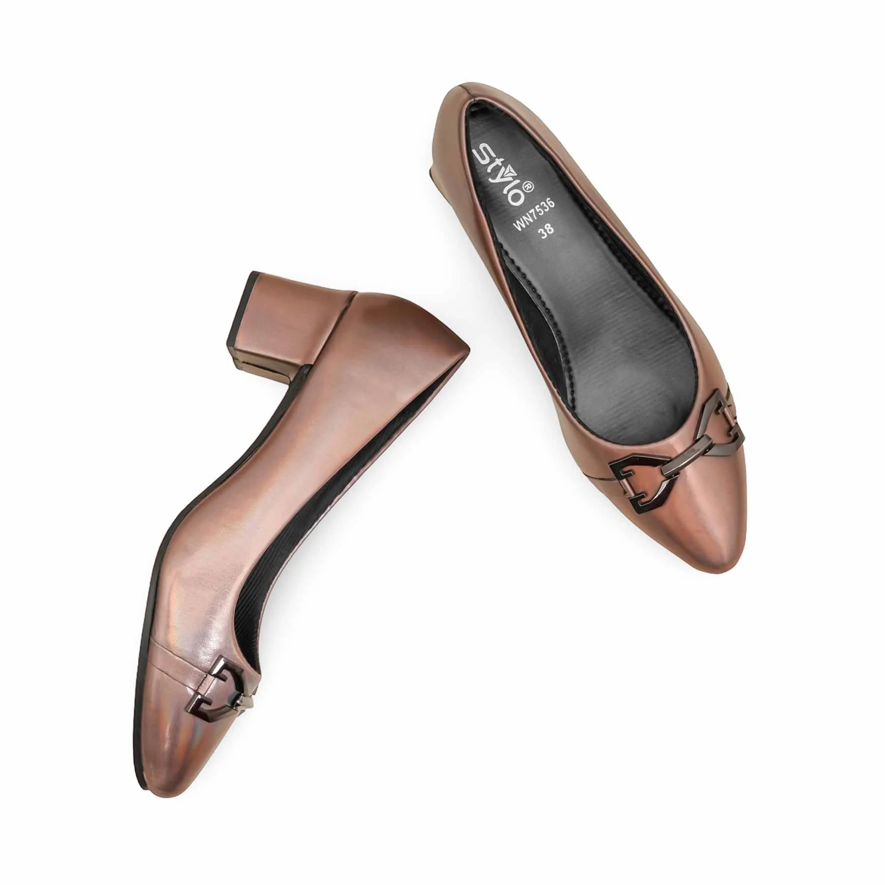 Grey Court Shoes For Women WN7536 - Image 5